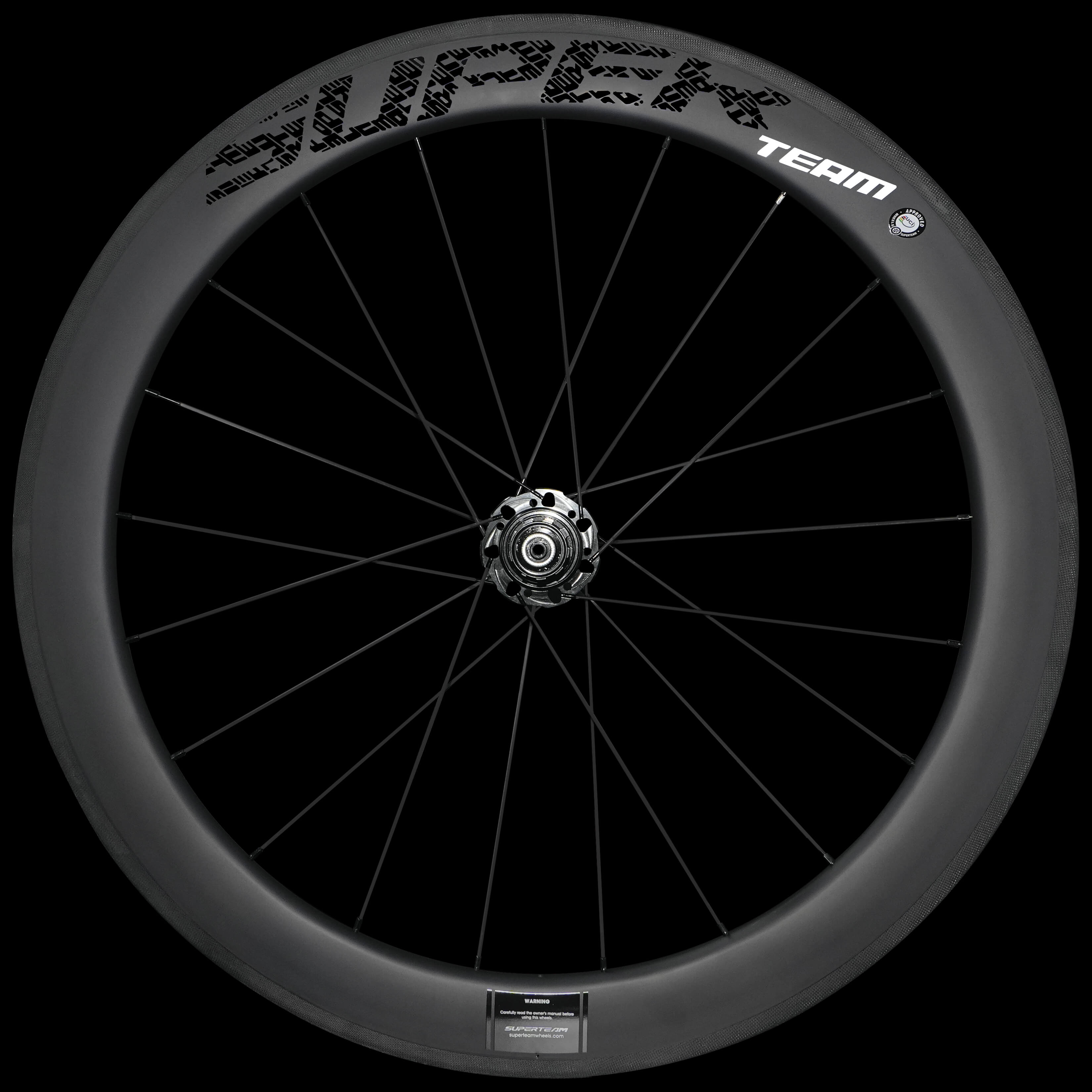 Classic PRO R25-60 Carbon Wheelset RIM Brake Black Decals