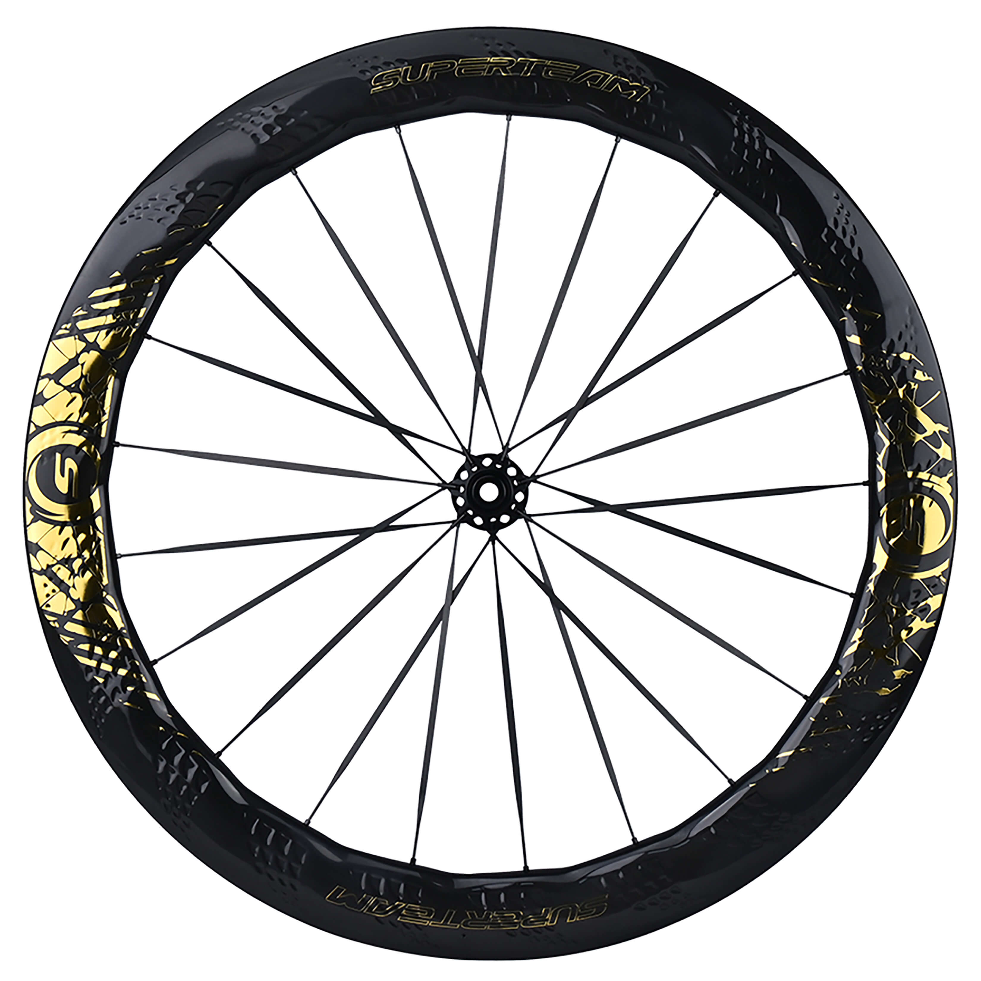 S-ALL Carbon Ultra Nazar Boncugu D28-50 DISC Brake Gold Decals
