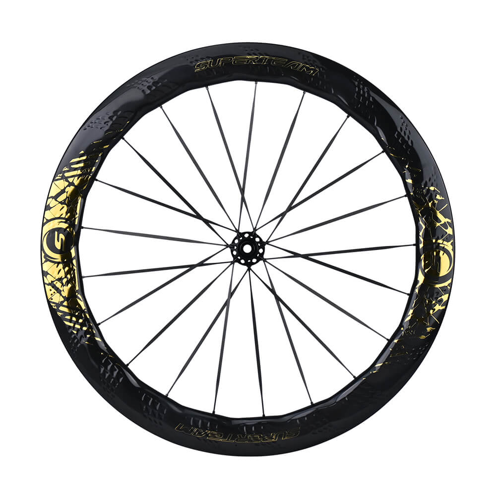 S-ALL Carbon Ultra Nazar Boncugu D28-50 DISC Brake Gold Decals