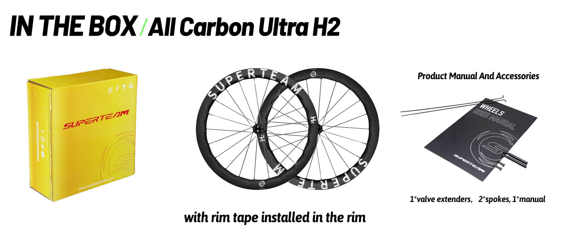 S-All Carbon Ultra H2 D30-50 Disc Brake Black Decals S-All Carbon Ultra H2 D30-50 Disc Brake Black Decals