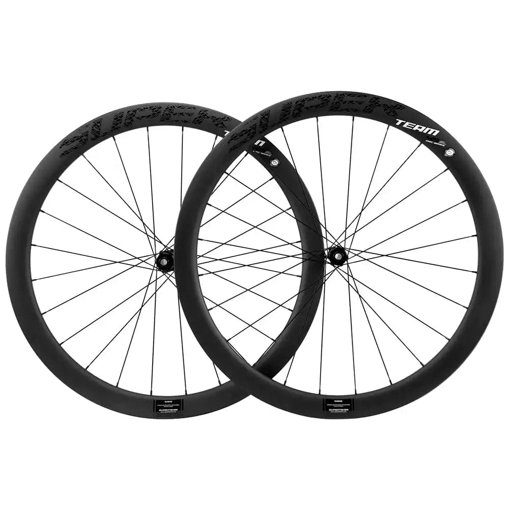 SUPERTEAM Classic PRO D28-45 Disc Brake Black Decals PILLAR WING21 Spokes