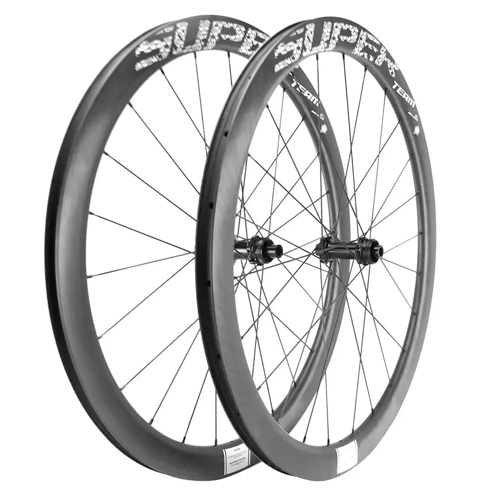 Superteam 2023 Classic PRO D25-45 Disc Brake White Decals - Superteamwheels