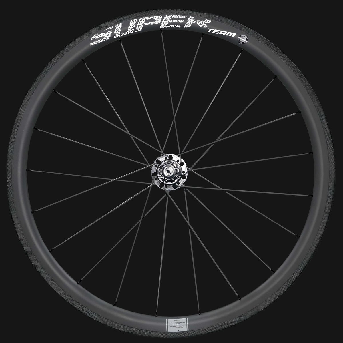 Classic PRO R25-38 Carbon Wheelset RIM Brake White Decals