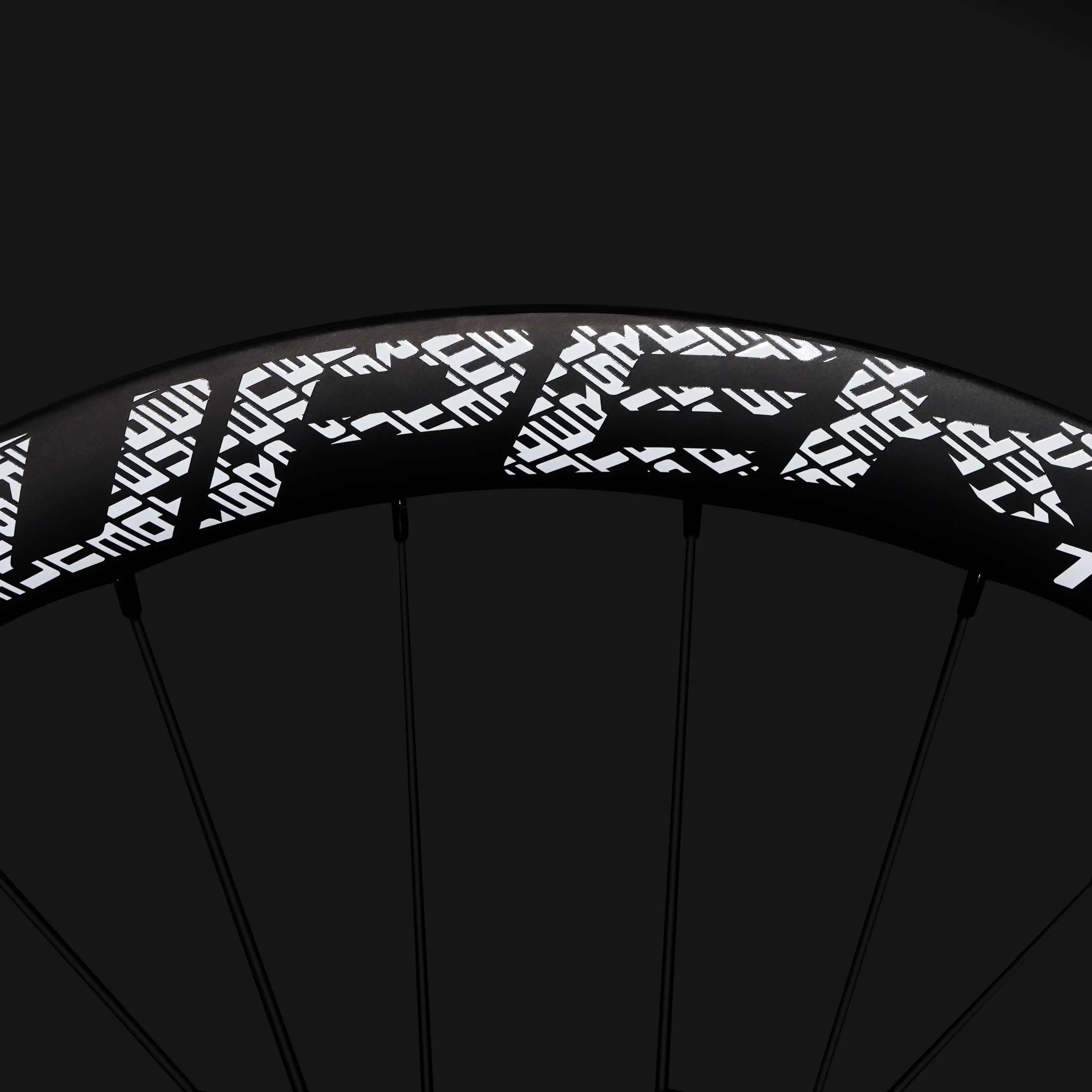 SUPERTEAM Classic PRO D28-45 Disc Brake White Decals PILLAR WING21 Spokes