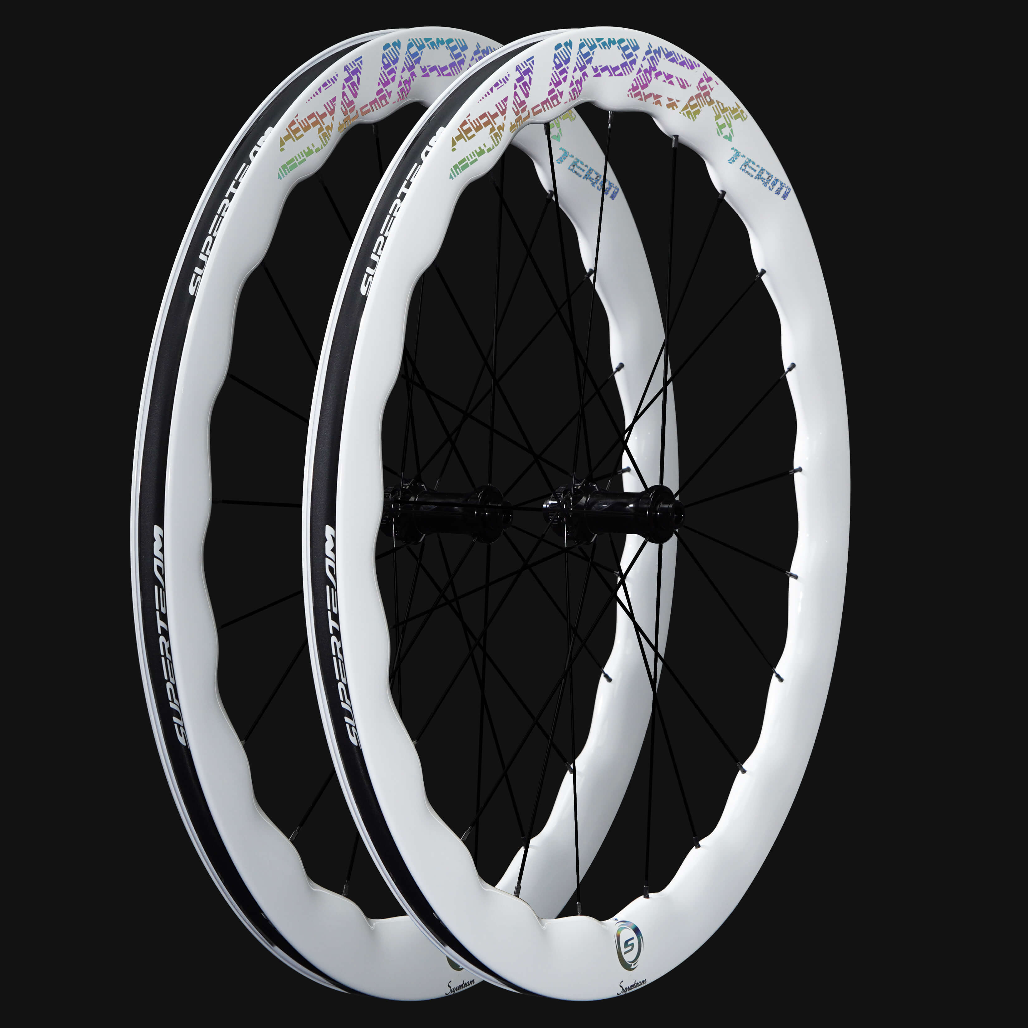 SUPERTEAM Classic Pro Max D25-53 Disc Brake White Decal