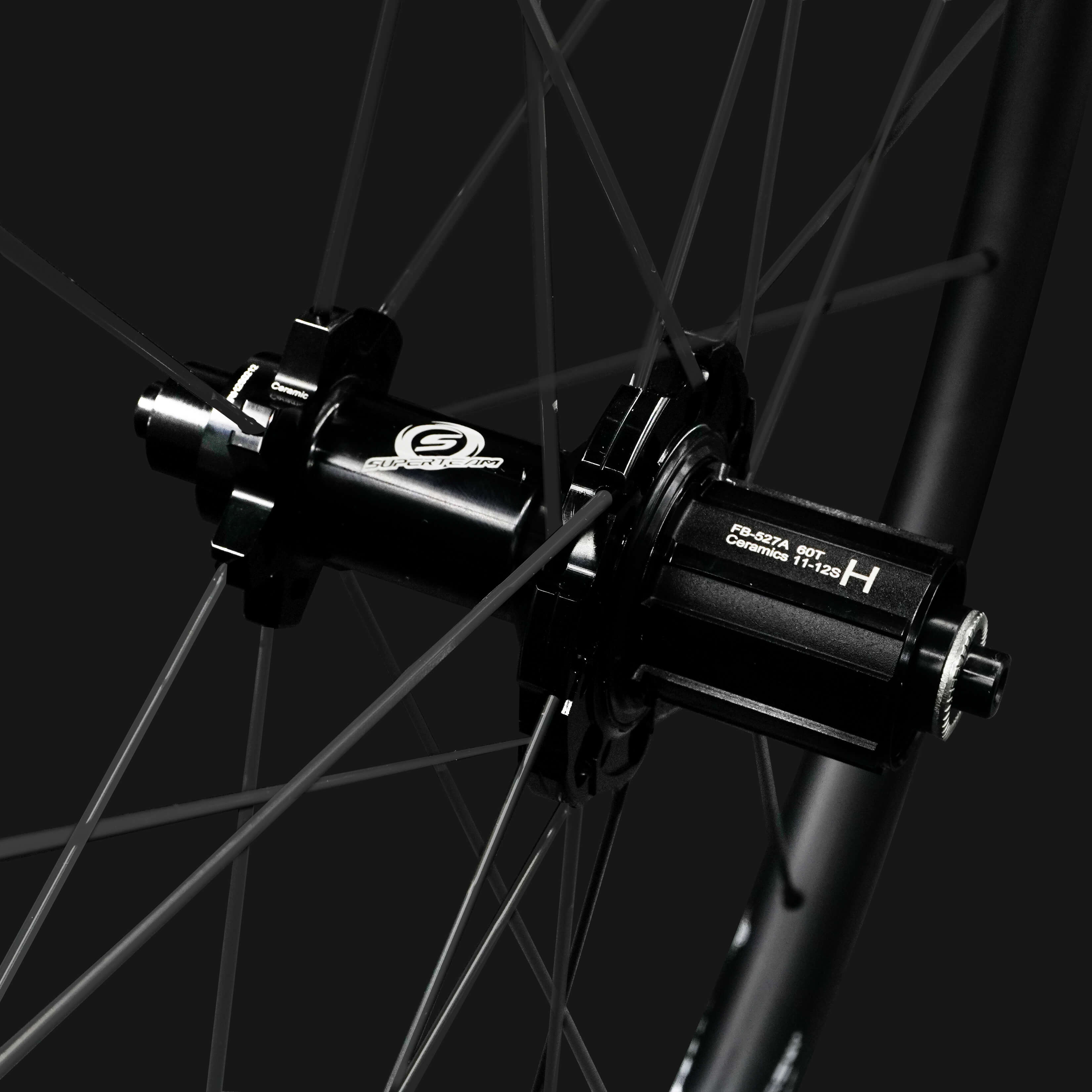 Classic PRO R25-38 Carbon Wheelset RIM Brake carbon spoke road wheelset