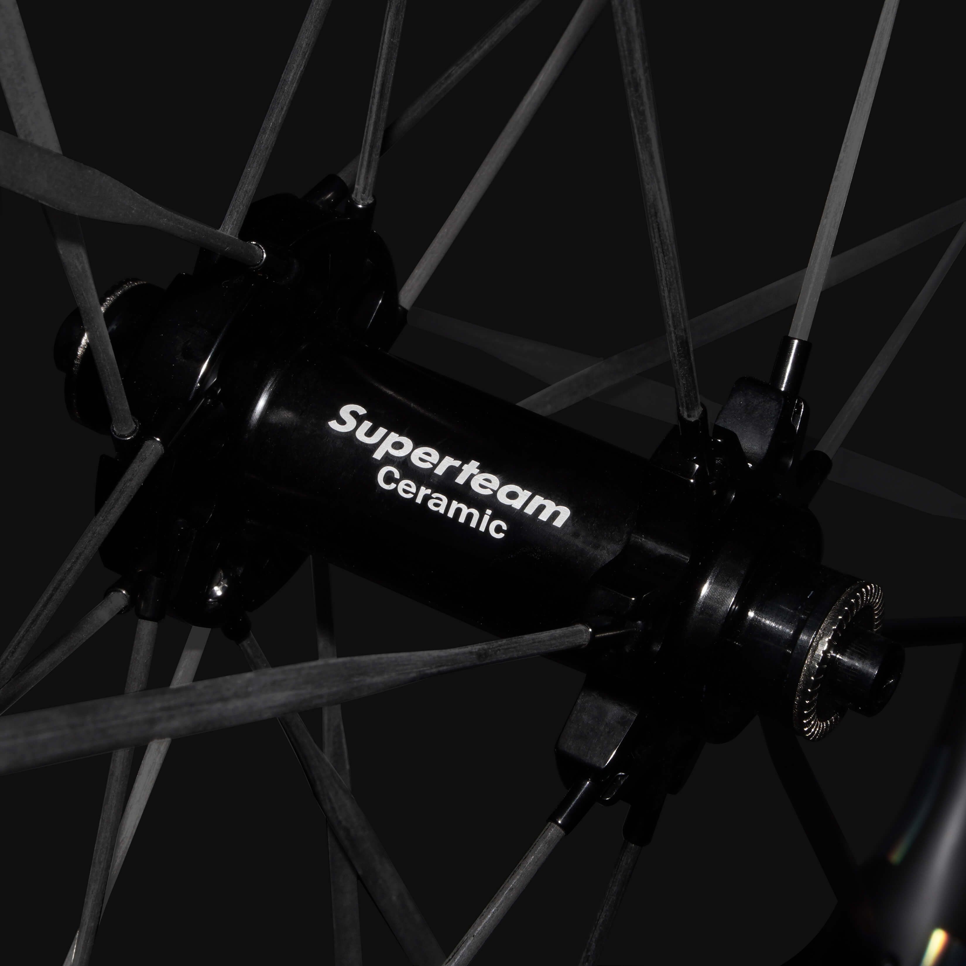 SUPERTEAM S-ALL Carbon Ultra R25-50 RIM Brake Silver Decals