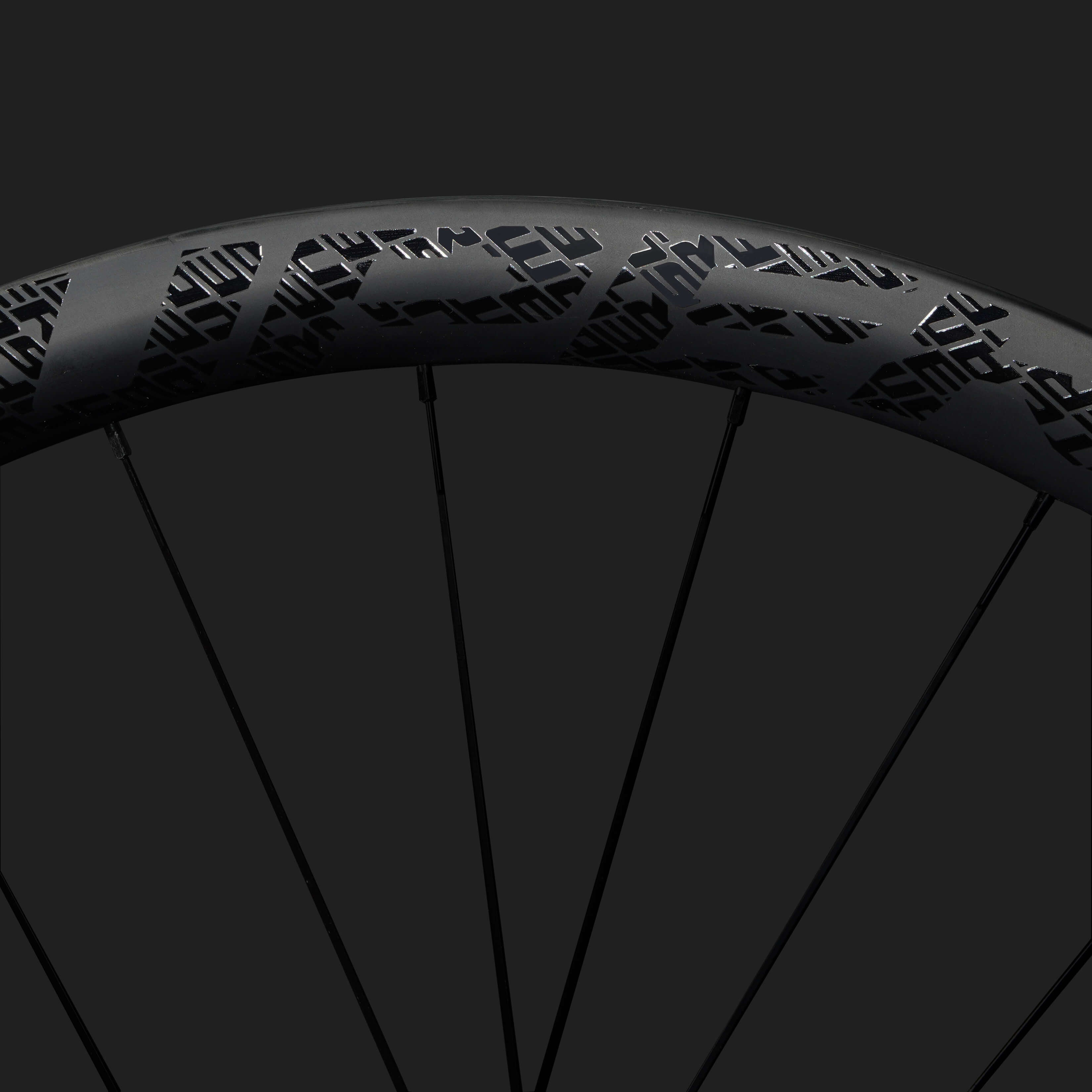 Superteam Classic PRO R25-38 Carbon Wheelset RIM Brake Black Decals