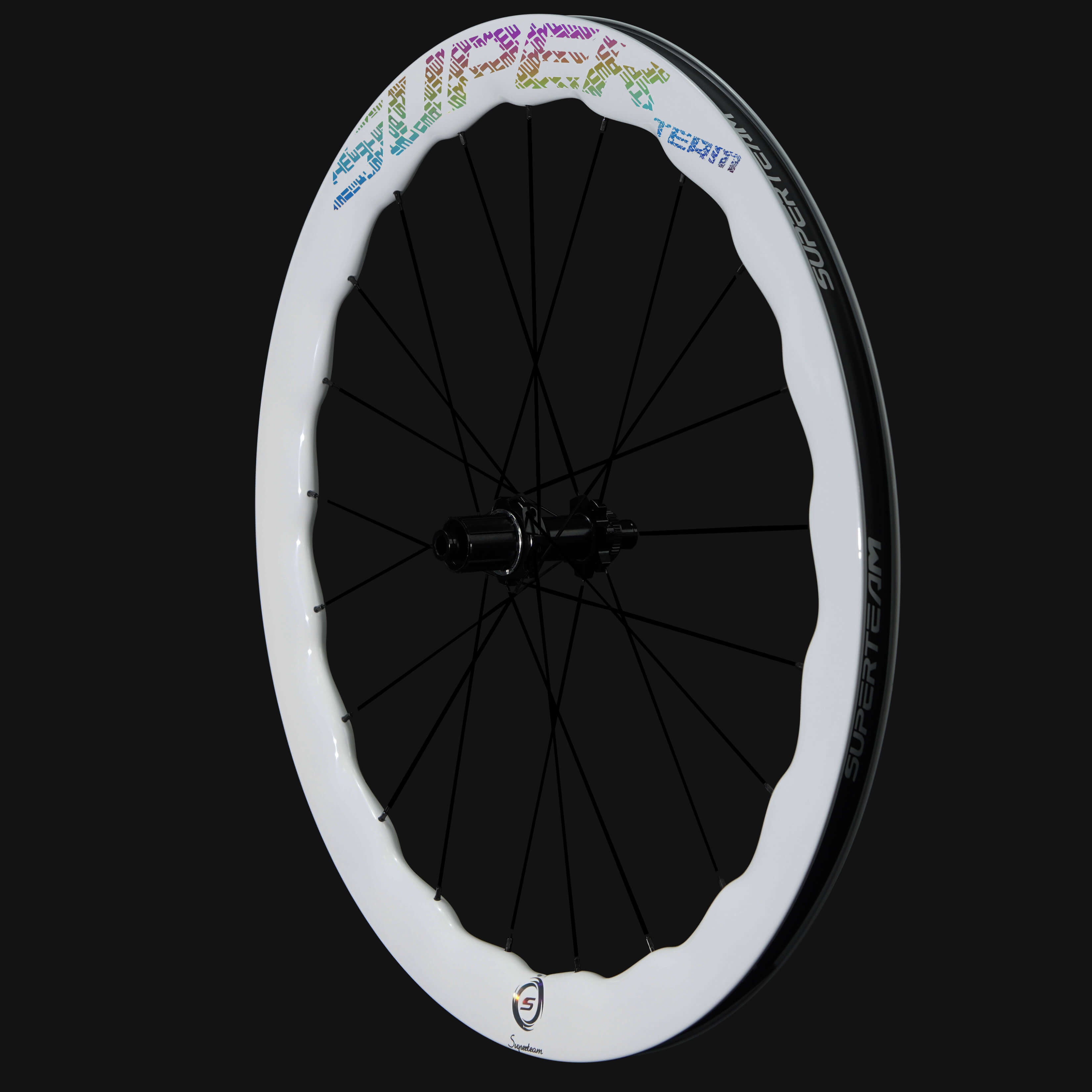 SUPERTEAM Classic Pro Max D25-53 Disc Brake White Decal