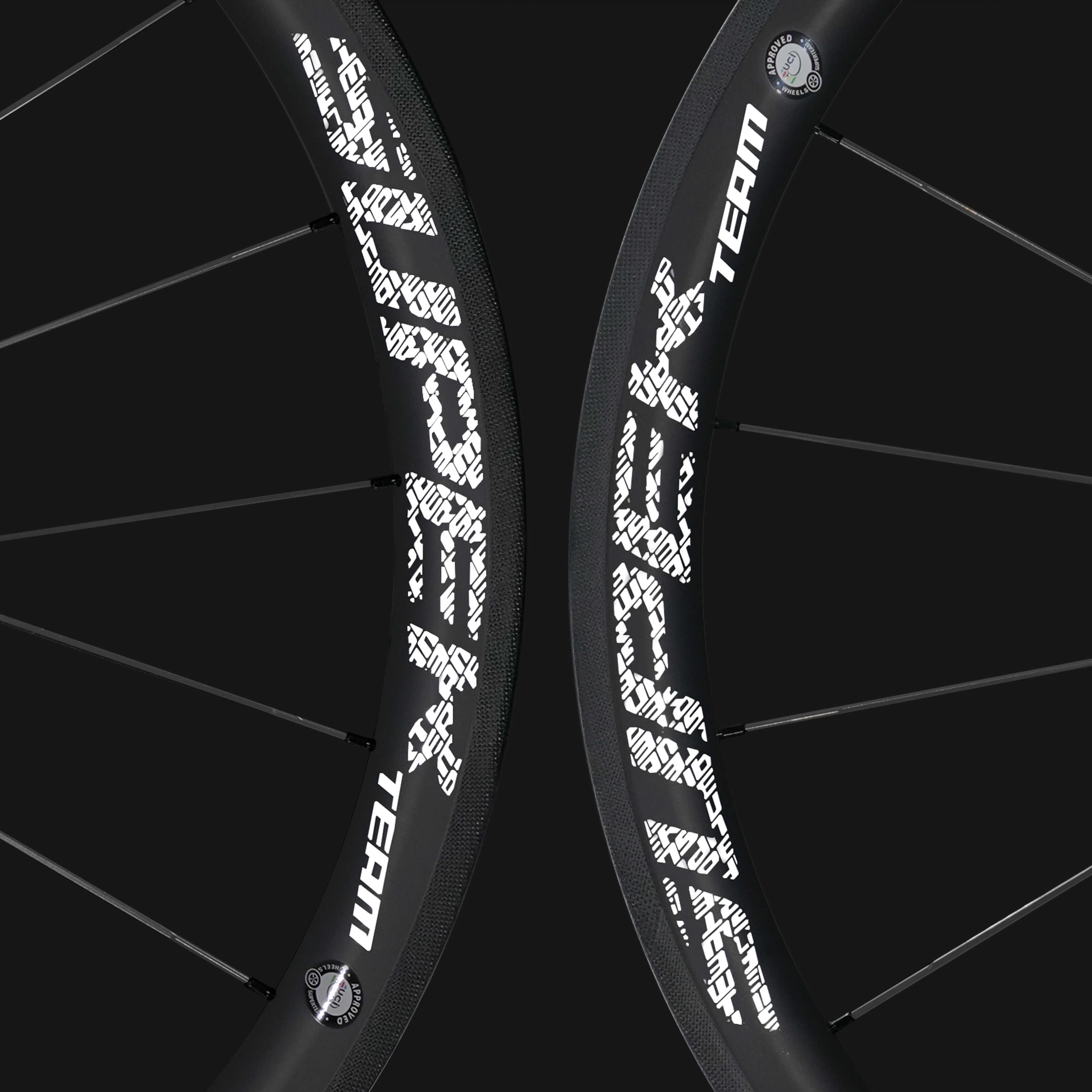 Classic PRO R25-38 Carbon Wheelset RIM Brake carbon spoke road wheelset