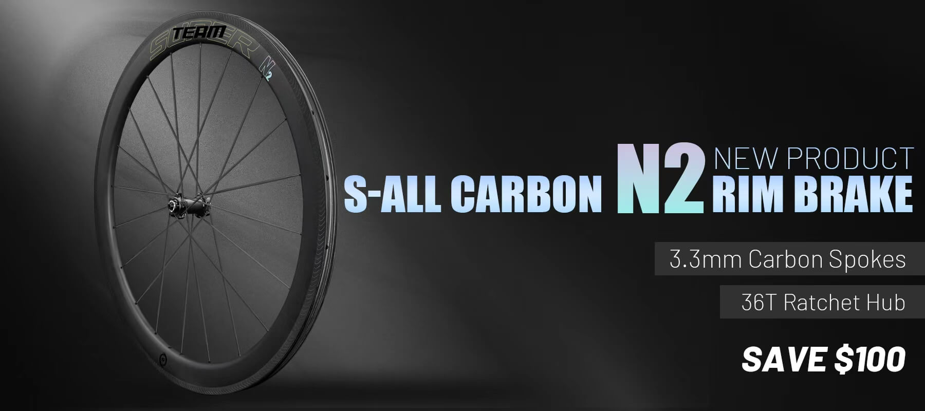 SUPERTEAM BIKE WHEELSET CARBON RIMS AND CARBON WHEELS