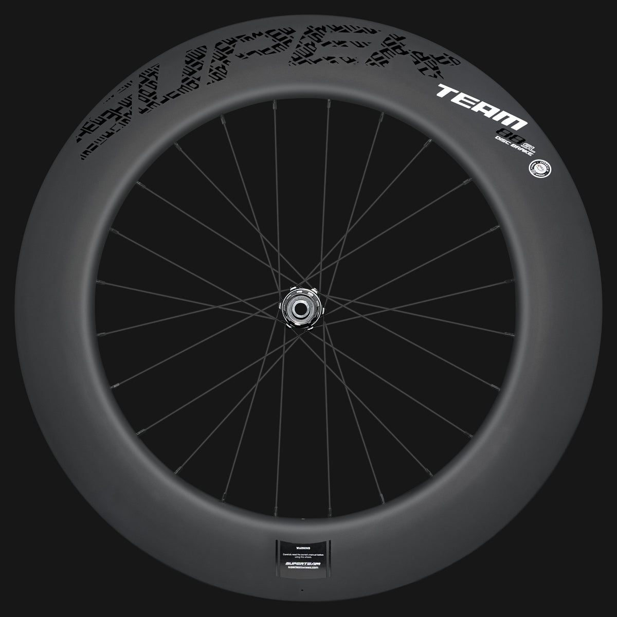 Classic PRO D28-60/88 Disc Brake Black Decals PILLAR WING21 Spokes