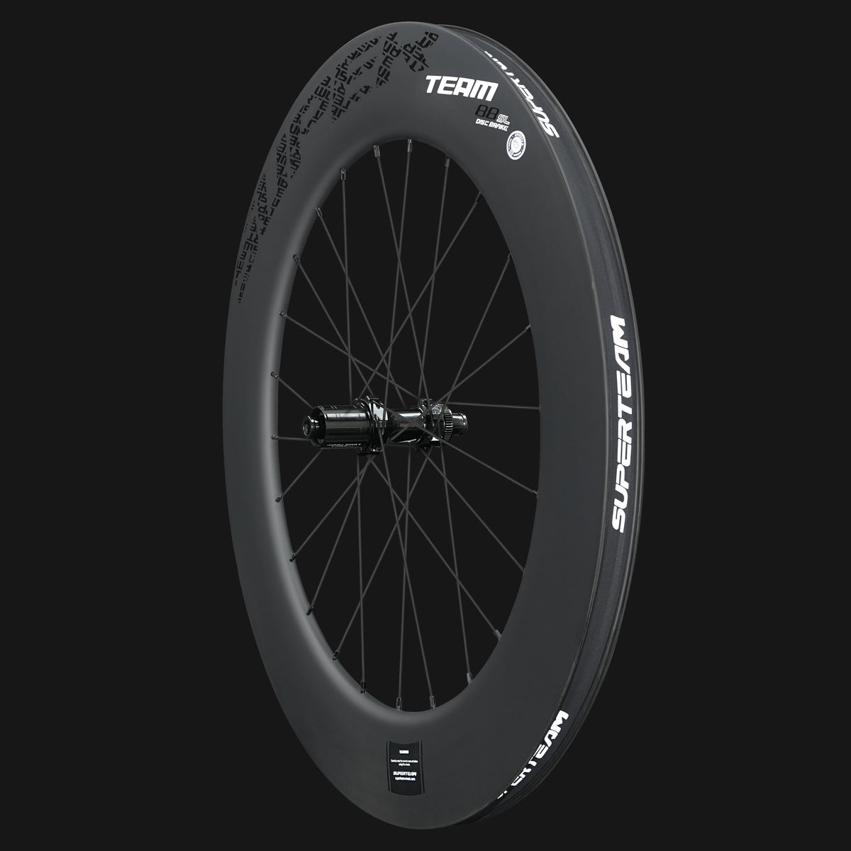 Classic PRO D28-60/88 Disc Brake Black Decals PILLAR WING21 Spokes