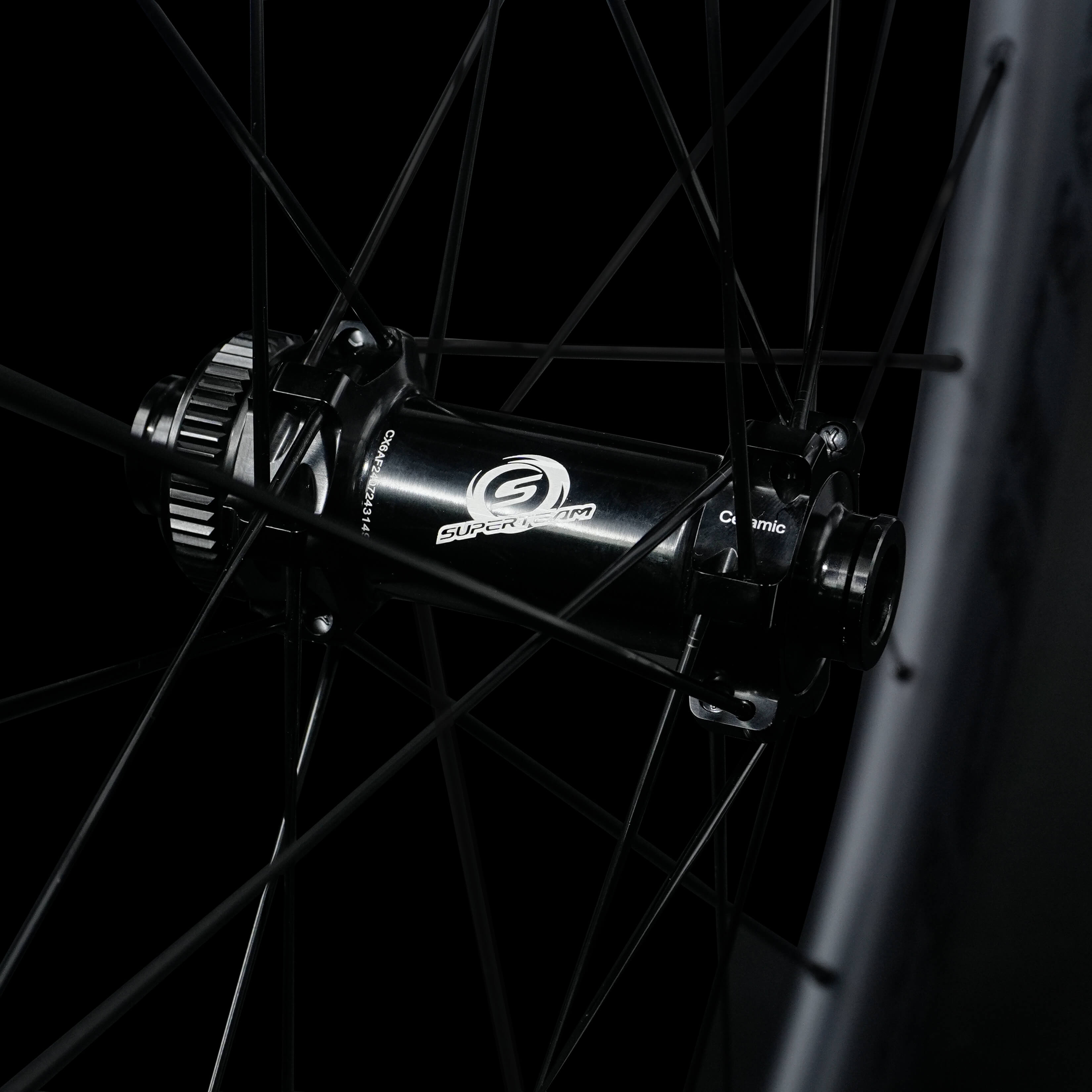 Classic PRO D28-60 Disc Brake Black Decals PILLAR WING21 Spokes