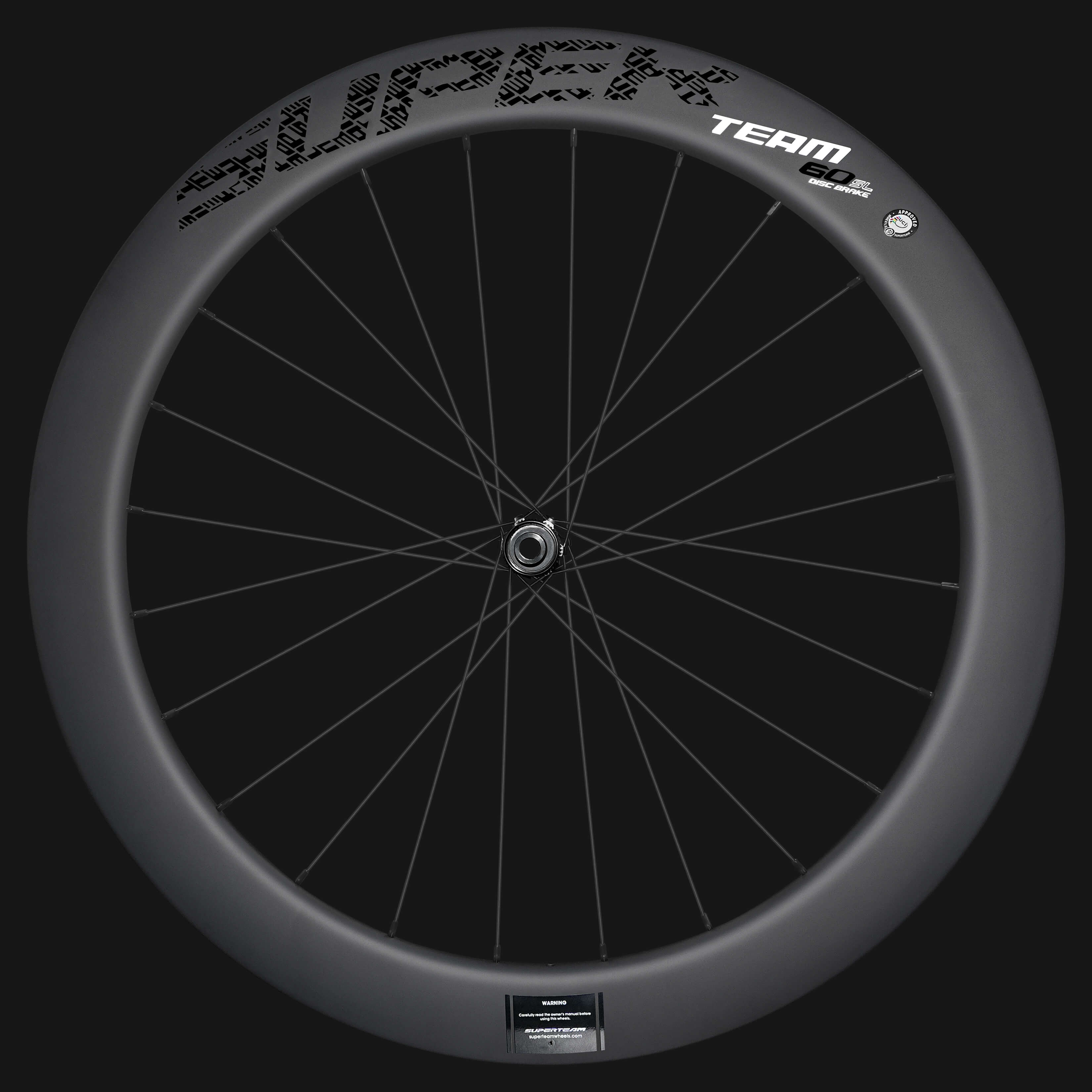 Road Bike Classic PRO D28-60 Disc Brake Black Decals PILLAR WING21 Spokes