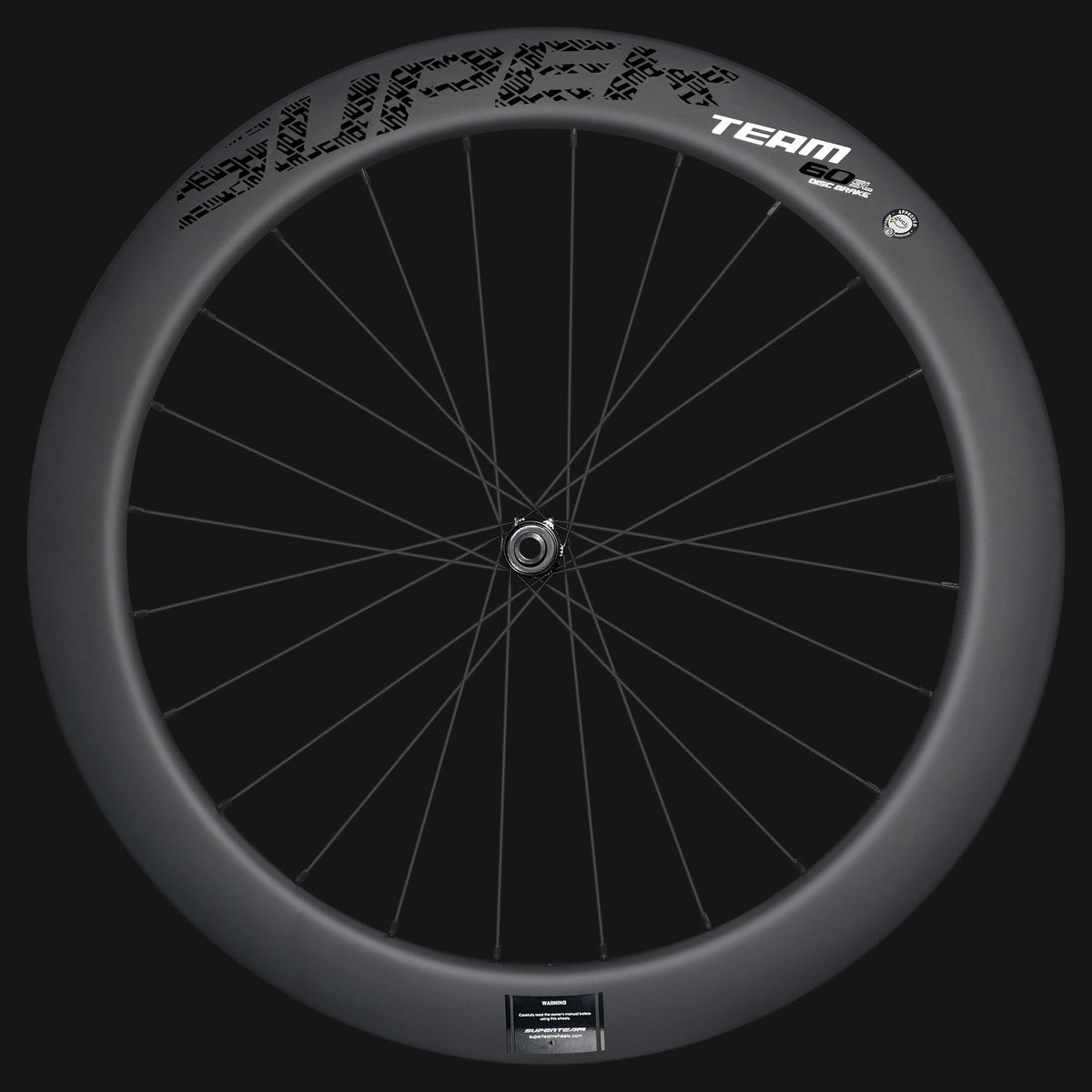 Autocollants noirs pour freins à disque Classic PRO D28-60, rayons PILLAR WING21