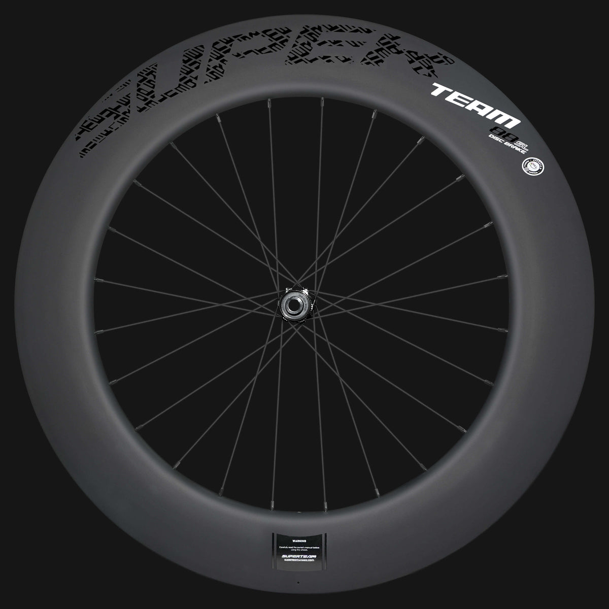 Autocollants noirs pour freins à disque Classic PRO D30-88, rayons PILLAR WING21