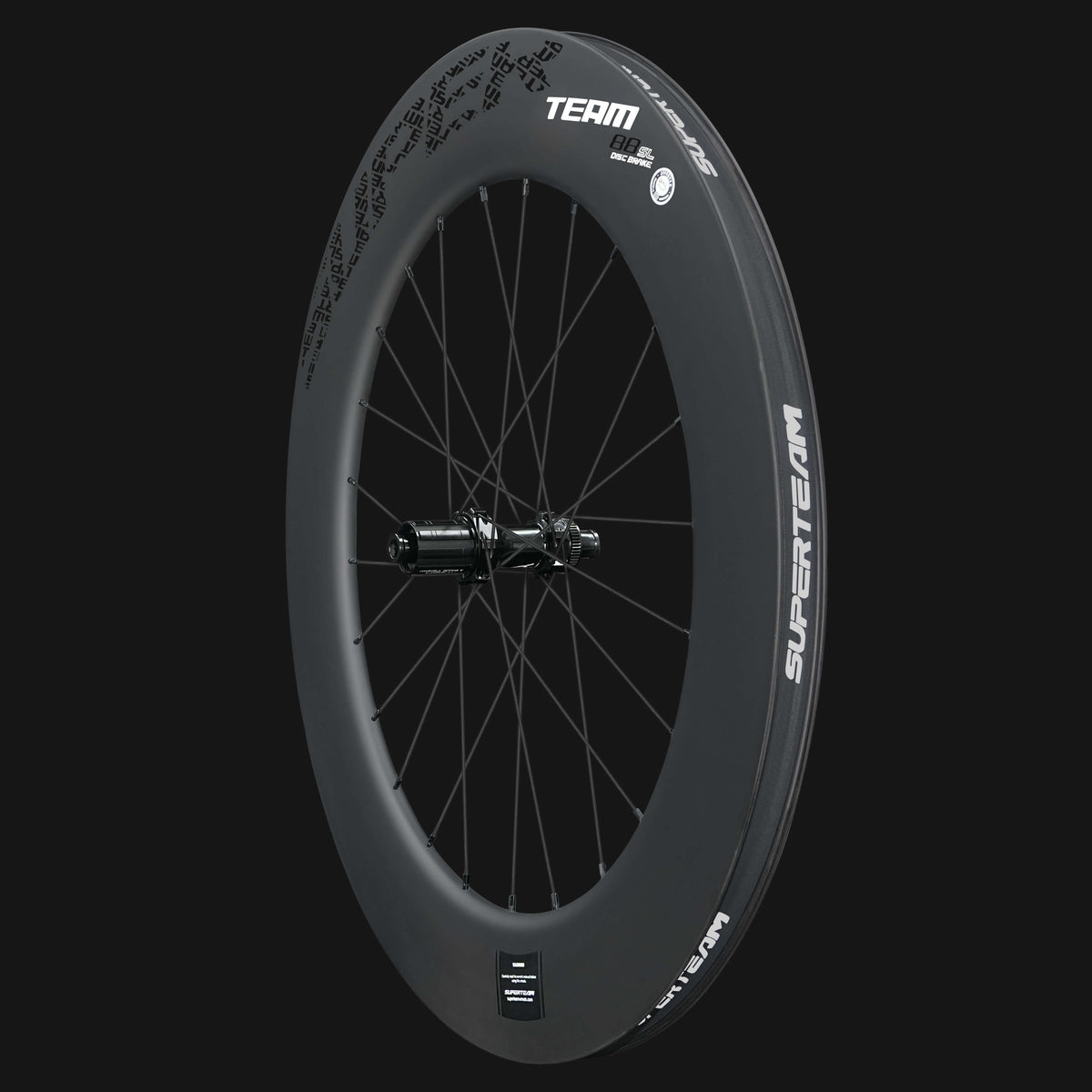 Classic PRO D30-88 Disc Brake Black Decals PILLAR WING21 Spokes