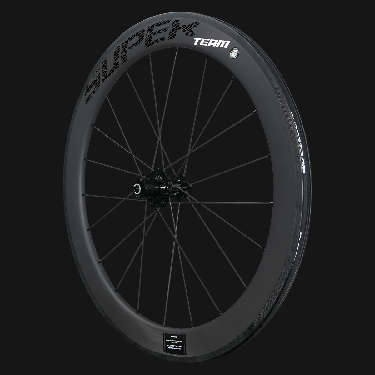 Classic PRO R25-60 Carbon Wheelset RIM Brake Black Decals