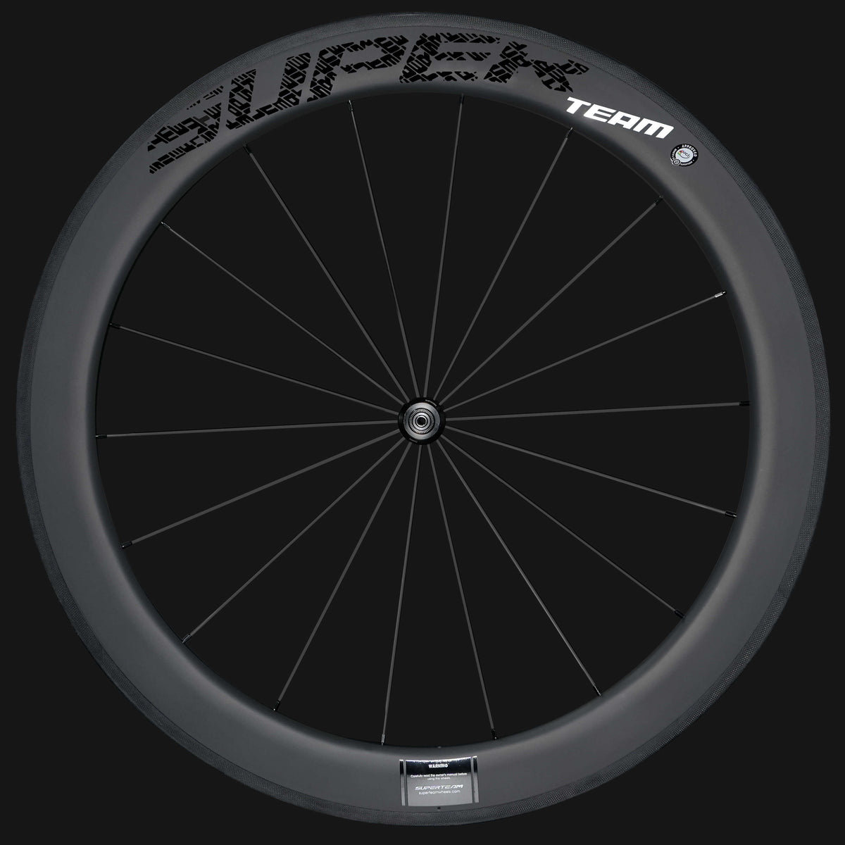 Classic PRO R25-60 Carbon Wheelset RIM Brake Black Decals