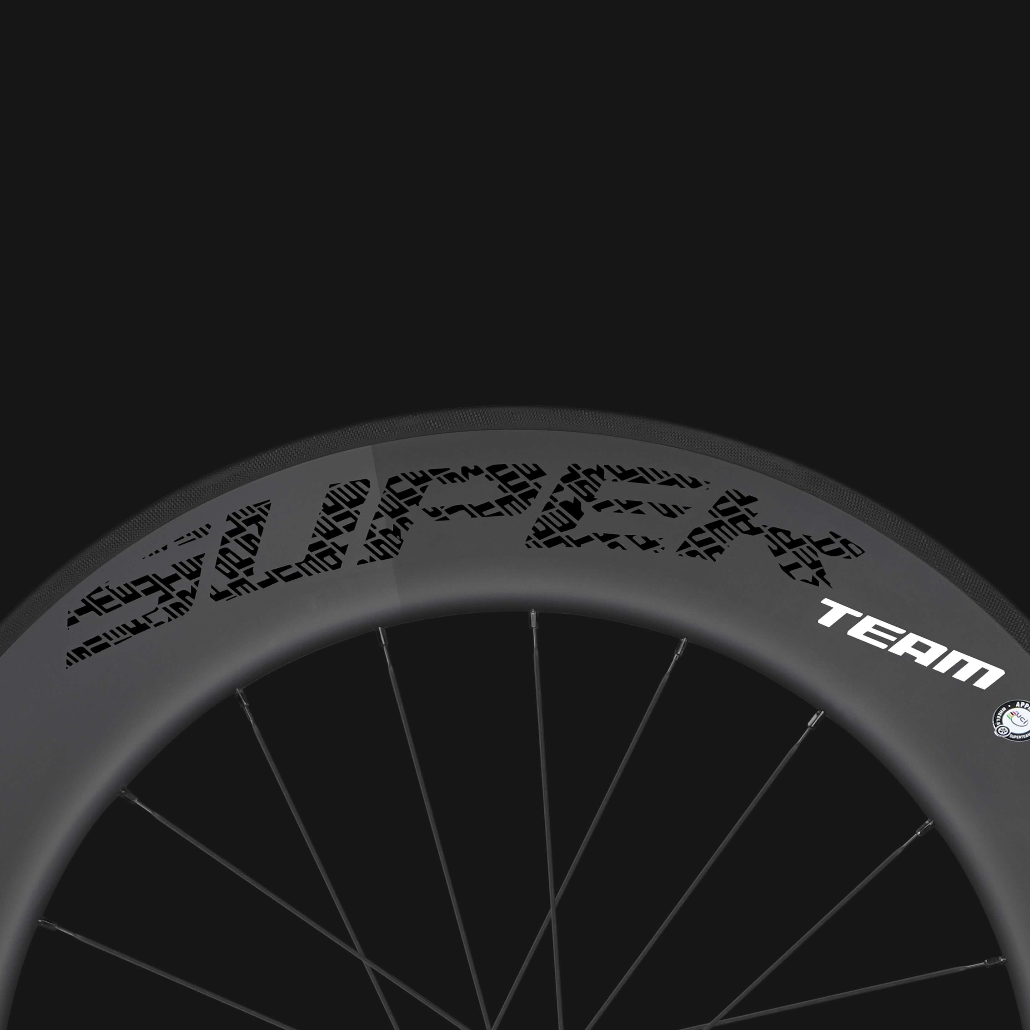 Classic PRO R25-88 Carbon Wheelset RIM Brake Black Decals Carbon Spoke Road Wheelset