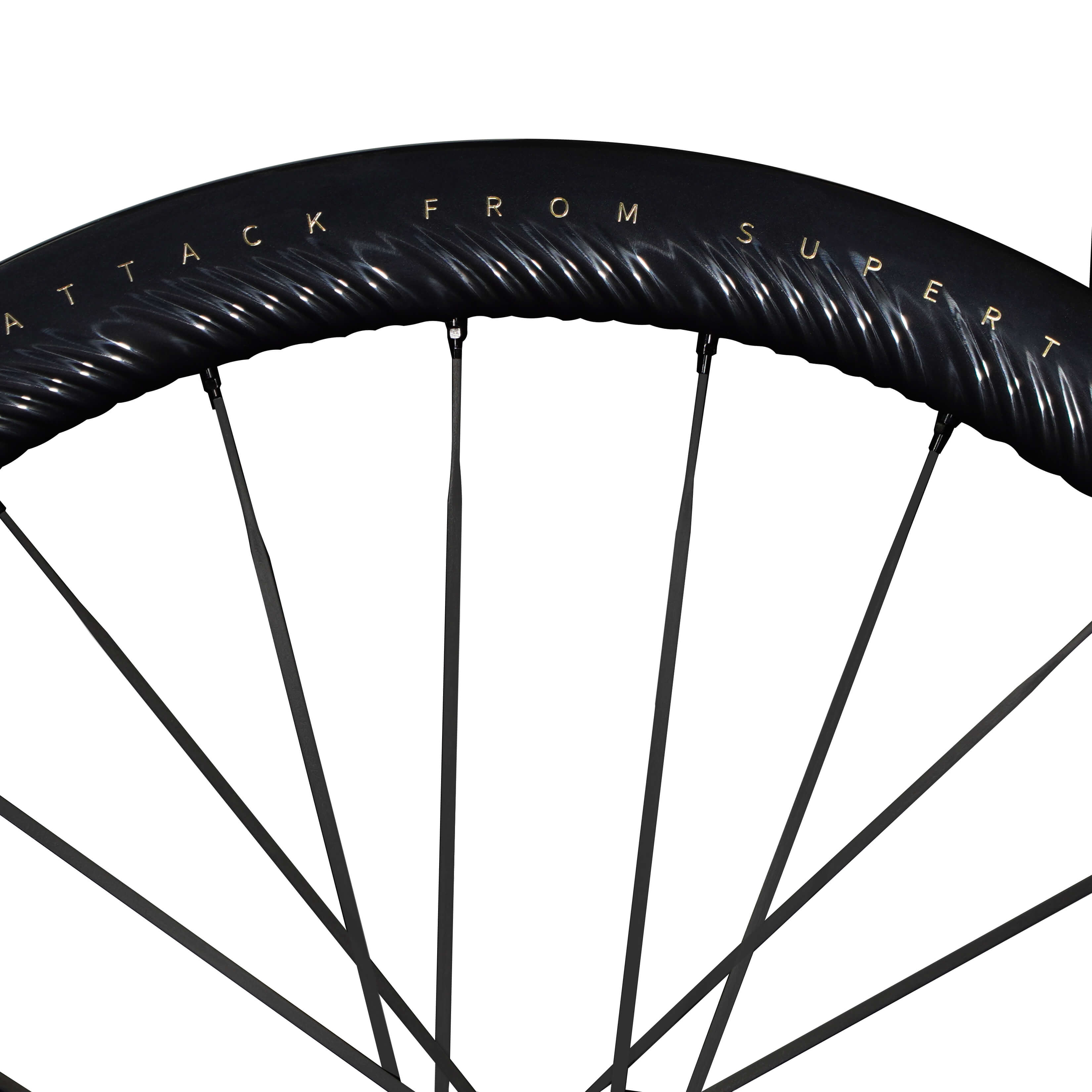 S-ALL Carbon EVO Ⅱ D30-50 DISC Brake Black Decals