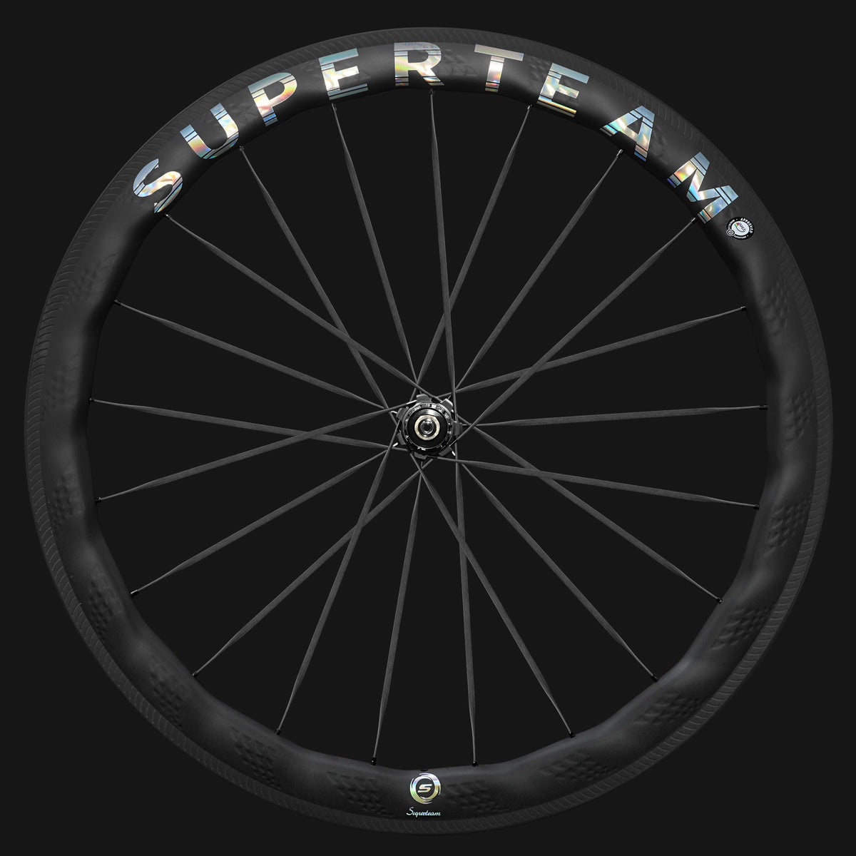 S-ALL Carbon Ultra R25-50 RIM Brake Silver Decals