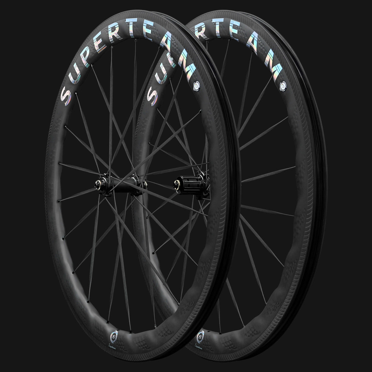 S-ALL Carbon Ultra R25-50 RIM Brake Silver Decals