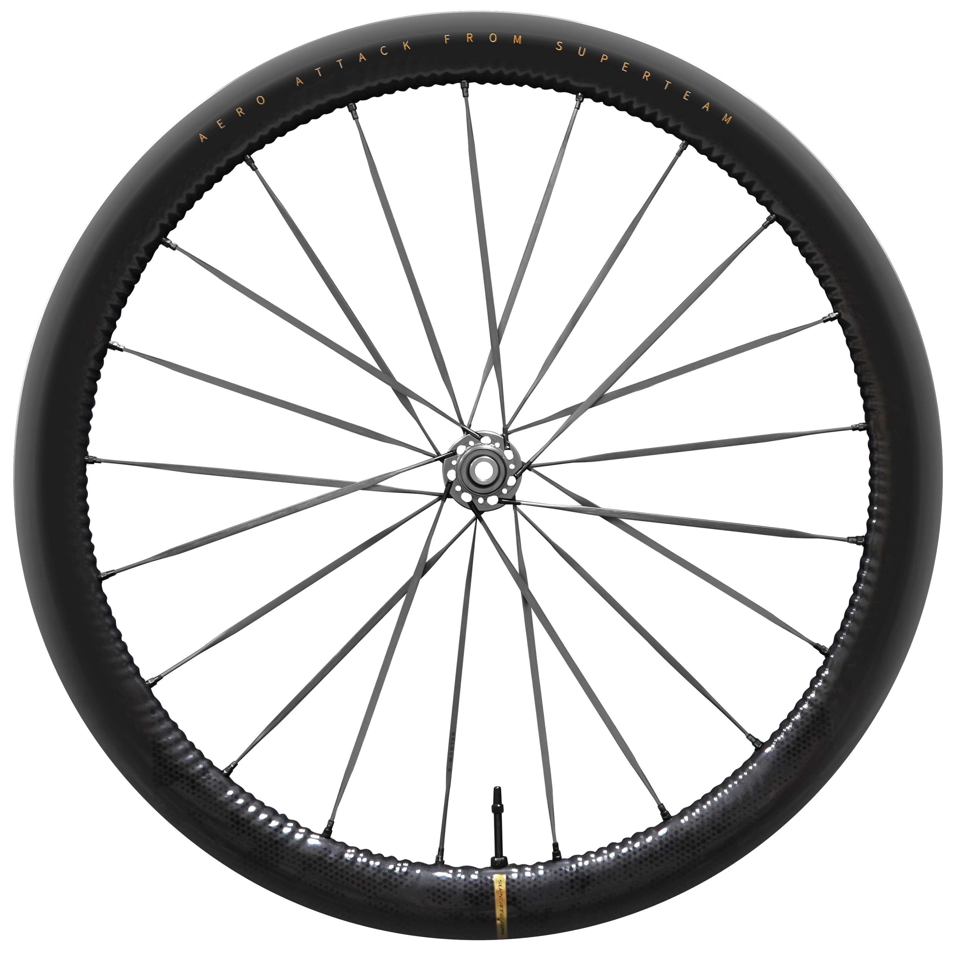 S-Travão de disco ALL Carbon EVO D28-50 Raios pretos