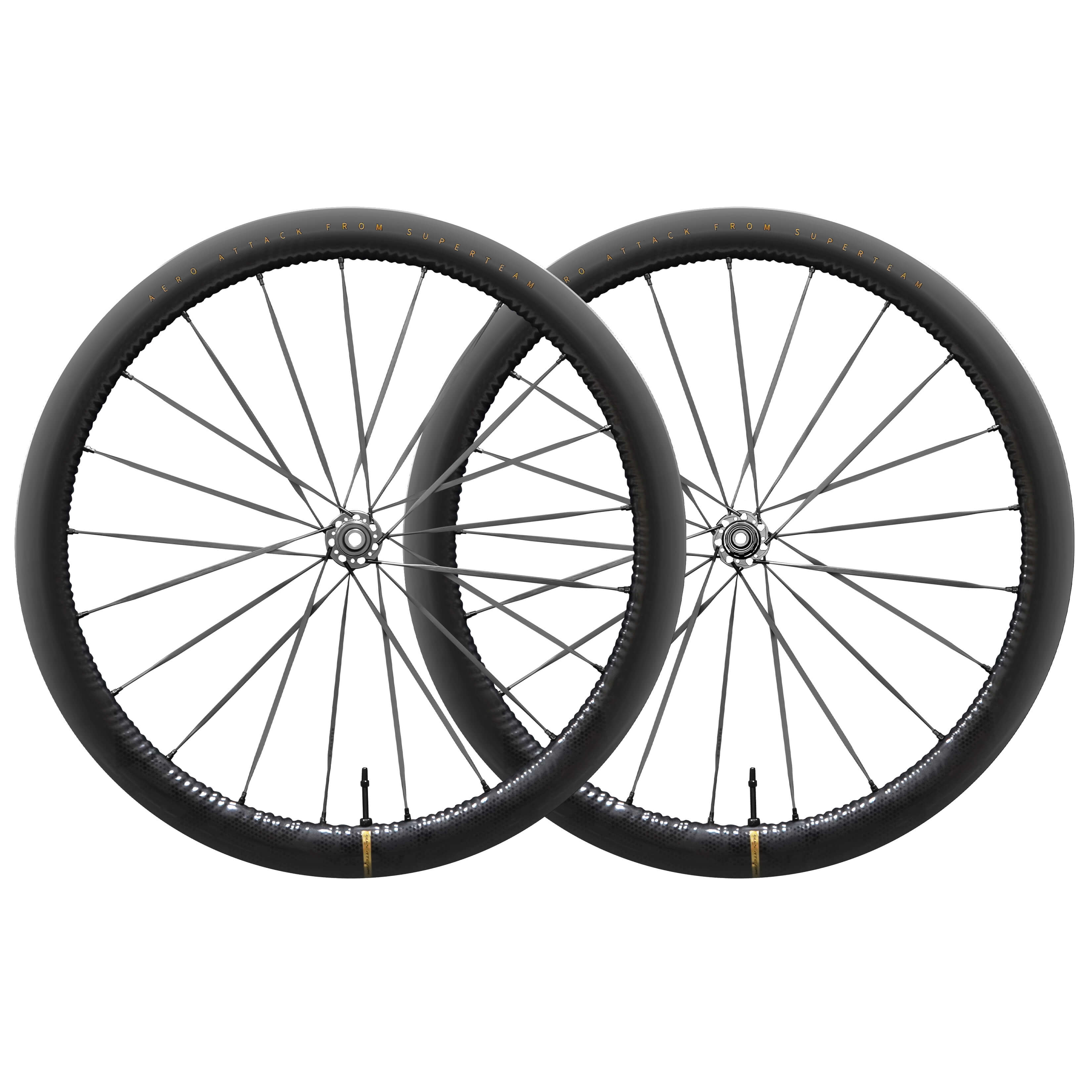 S-Travão de disco ALL Carbon EVO D28-50 Raios pretos