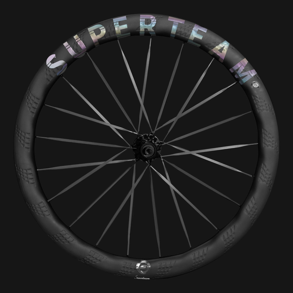 S-ALL Carbon Ultra D28-50 DISC Brake Silver Decals