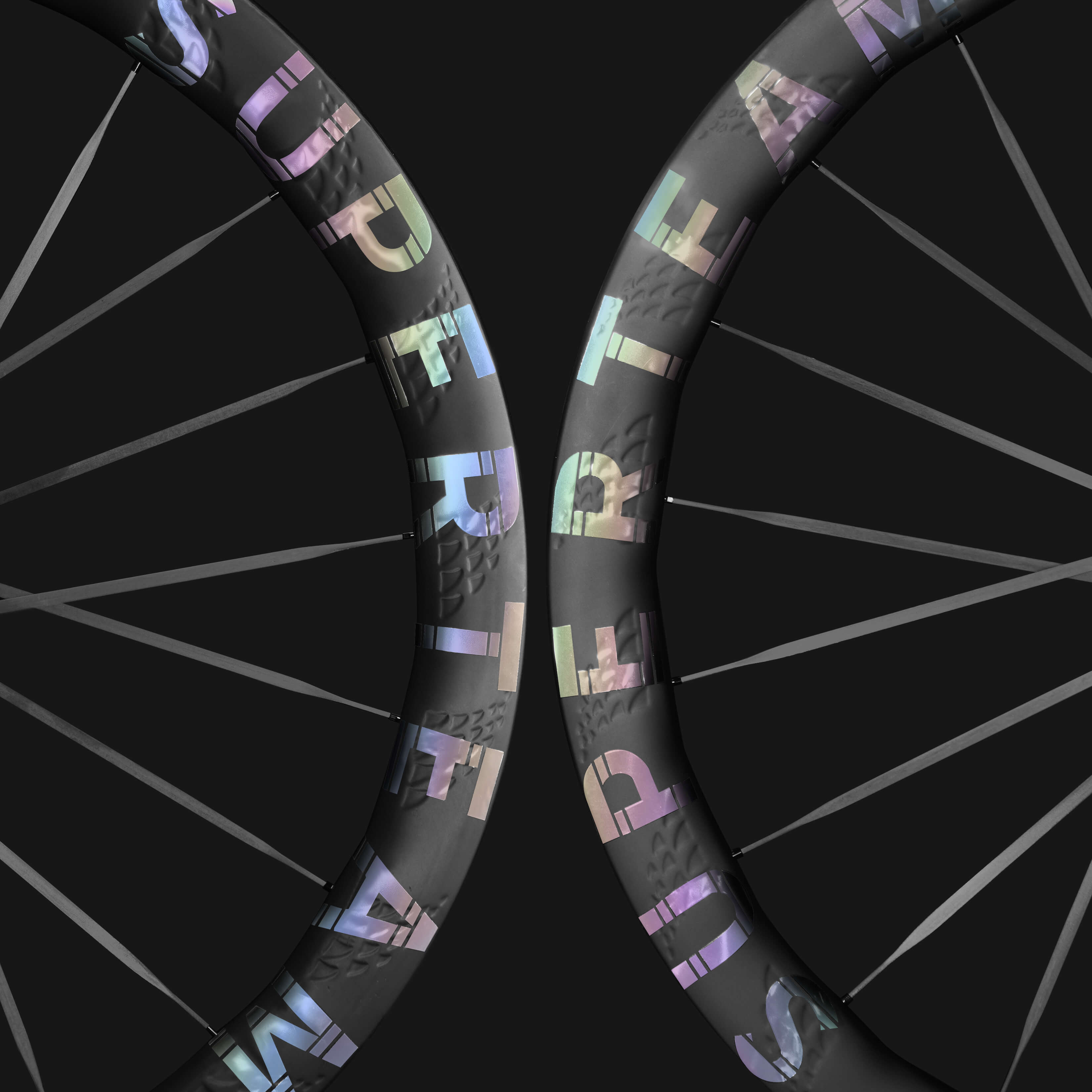 S-ALL Carbon Ultra D28-50 DISC Brake Silver Decals road bike wheelsets