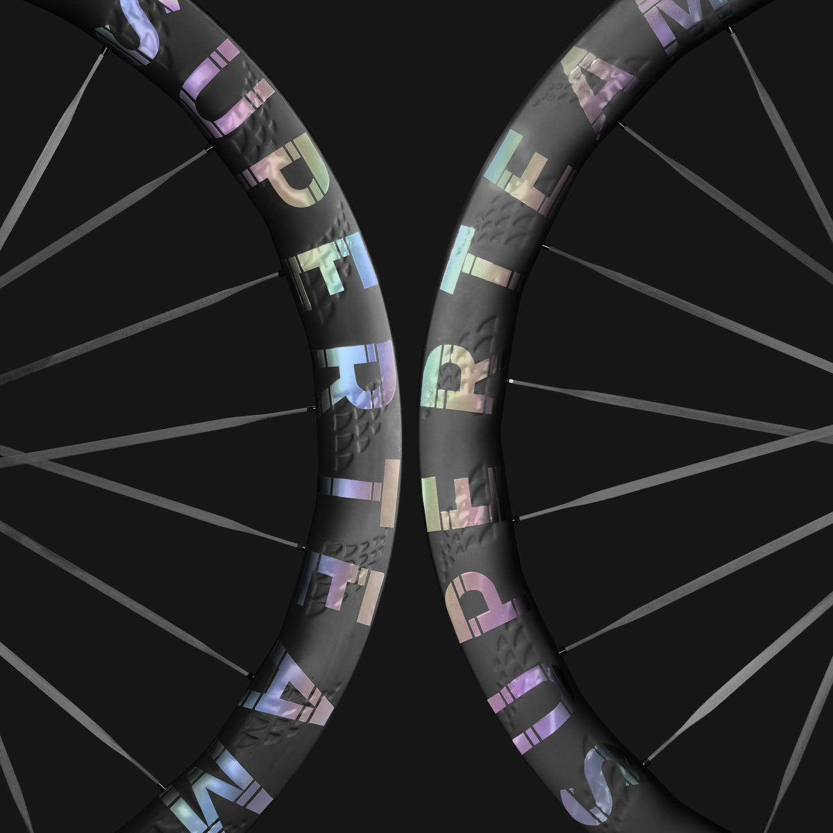 S-ALL Carbon Ultra D28-50 DISC Brake Silver Decals