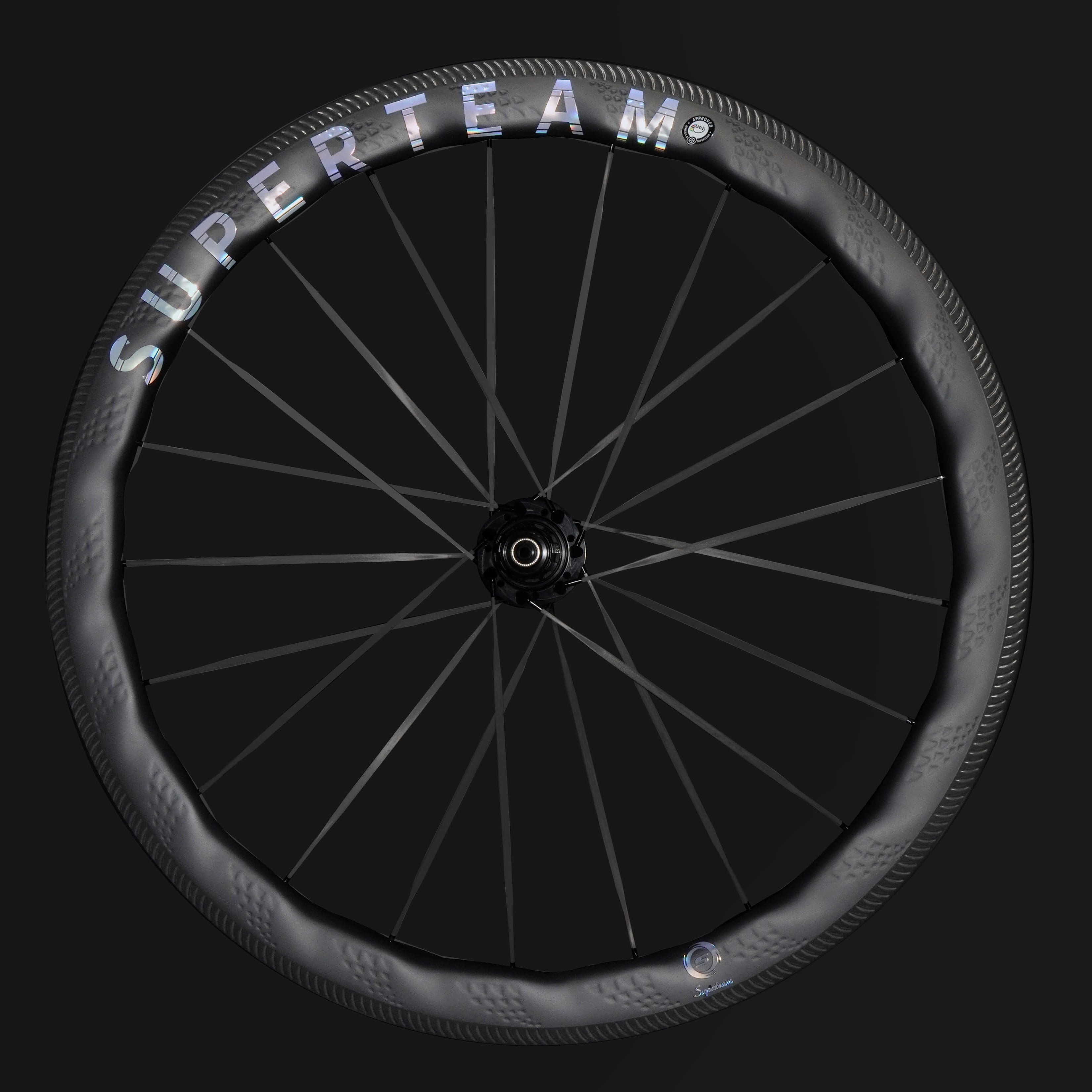 S-ALL Carbon Ultra R25-50 RIM Brake Silver Decals