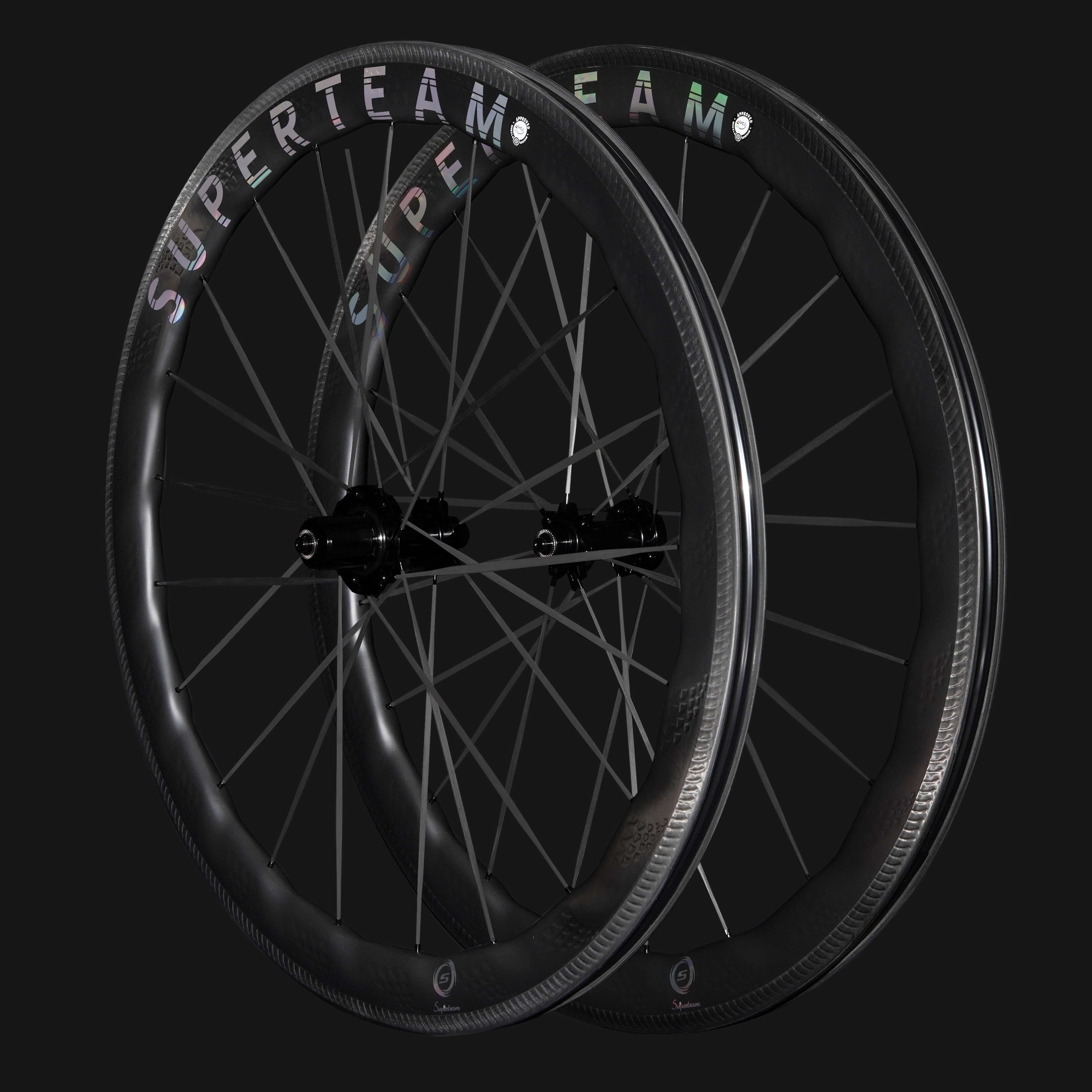 S-ALL Carbon Ultra R25-50 RIM Brake Silver Decals