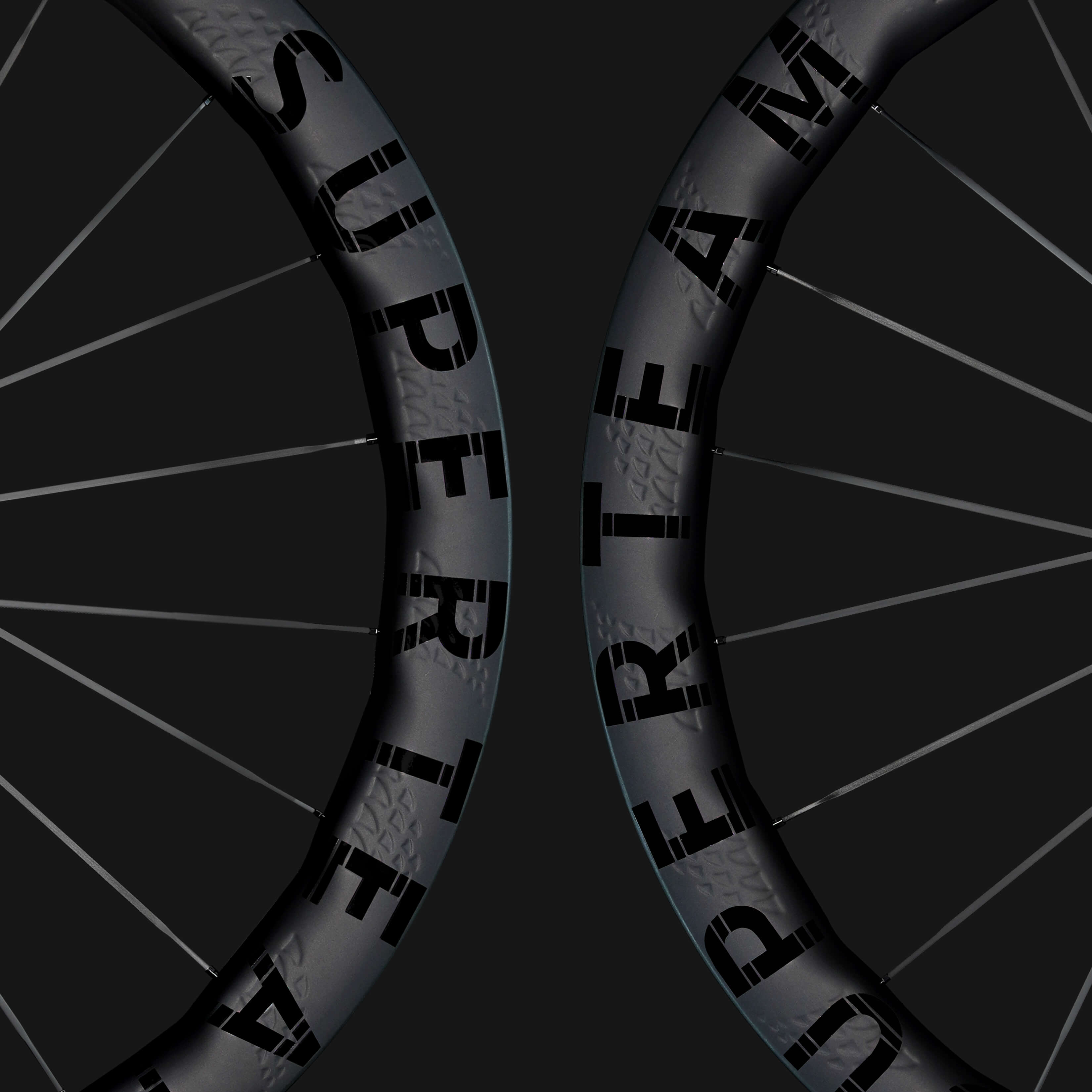 S-All Carbon Ultra H2 D30-50 Disc Brake Black Decals