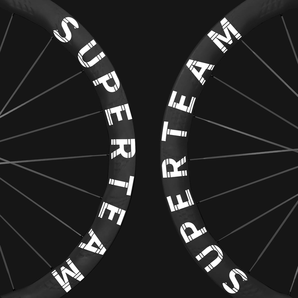 S-All Carbon Ultra H2 D30-50 Disc Brake White Decals