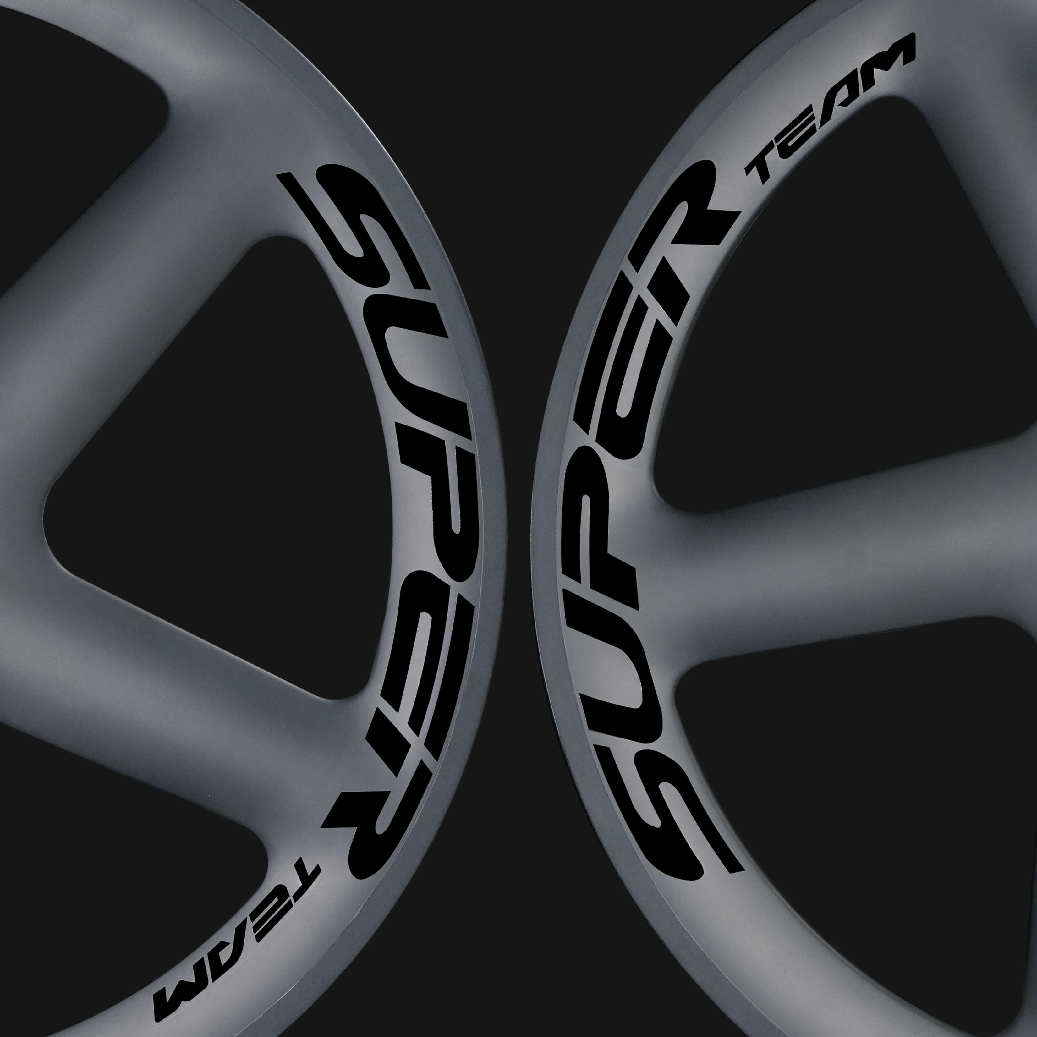 S-ALL Carbon Ultra D28-50 DISC Brake Silver Decals