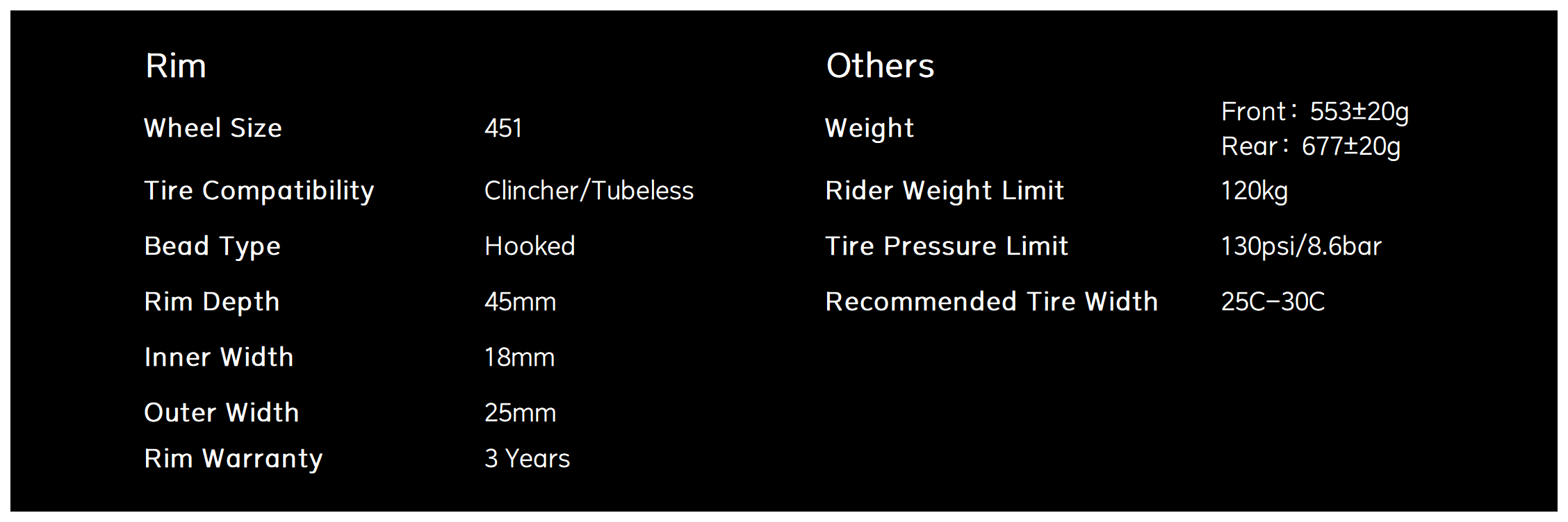 Classic PRO 3X-451 Wheelset Limited Edition BMX