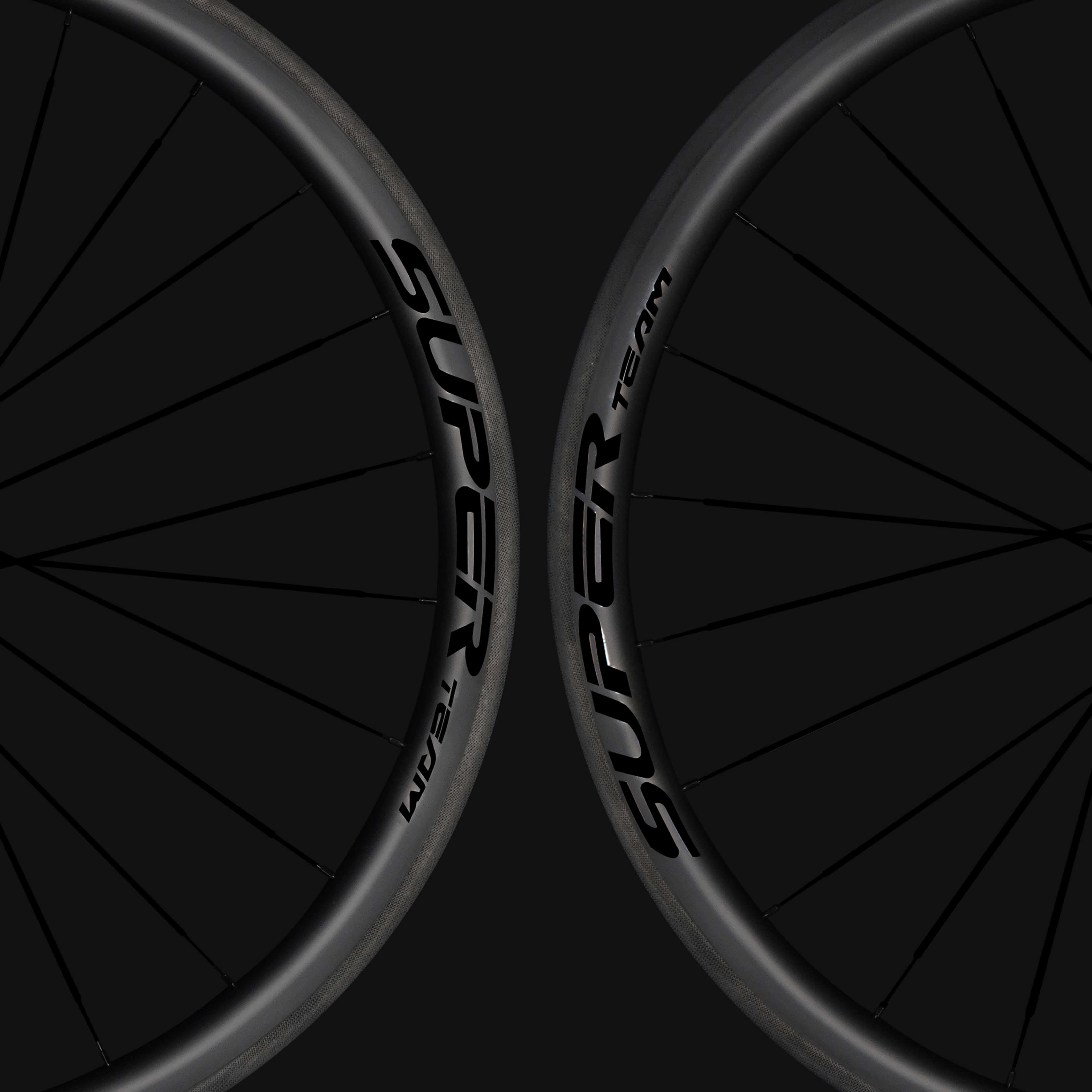 SUPERTEAM Classic Series R25-38 Carbon Wheelset RIM Brake