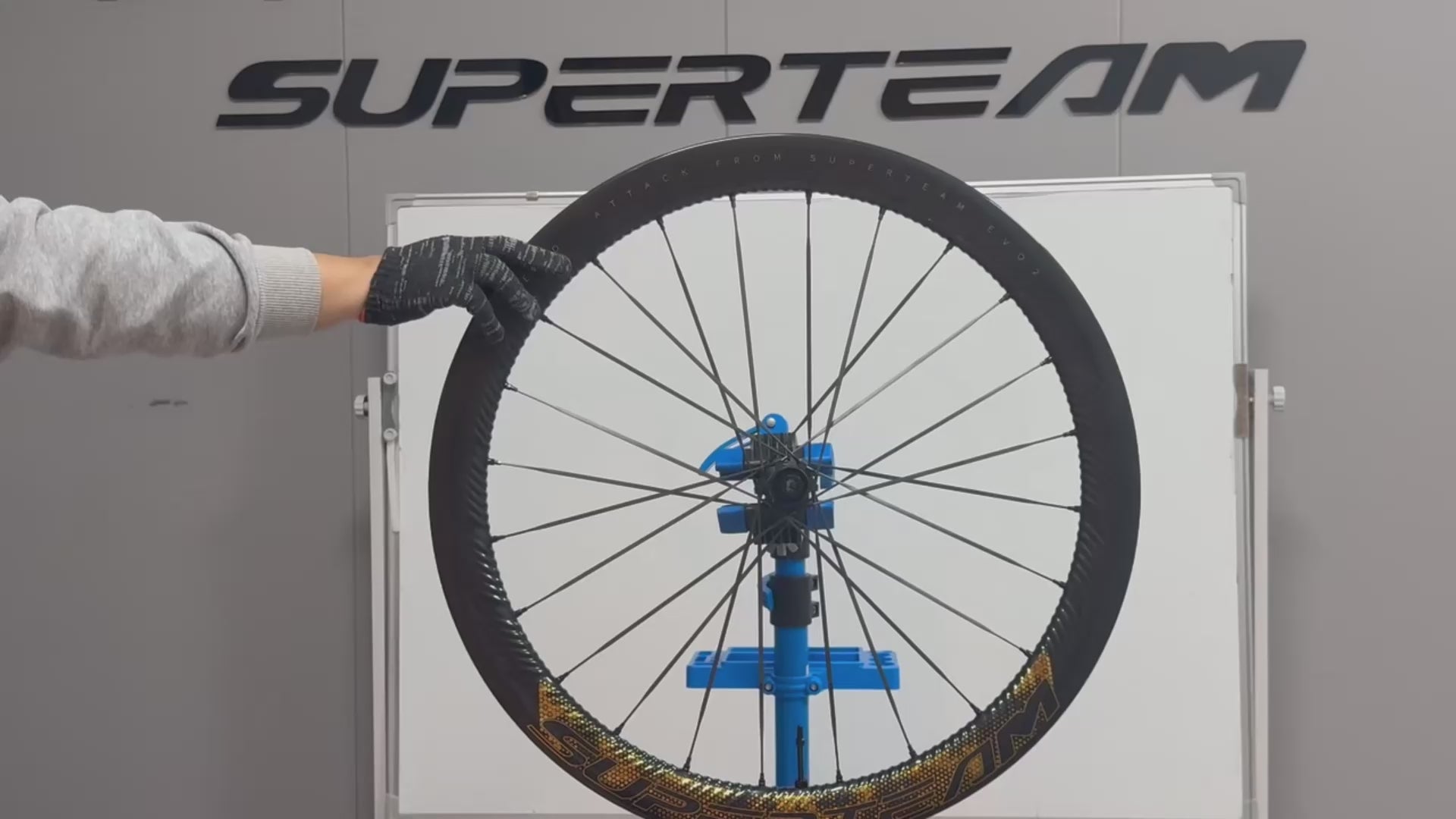 S-ALL Carbon EVO Ⅱ D30-50 DISC Brake Black Decals | Superteam Wheels