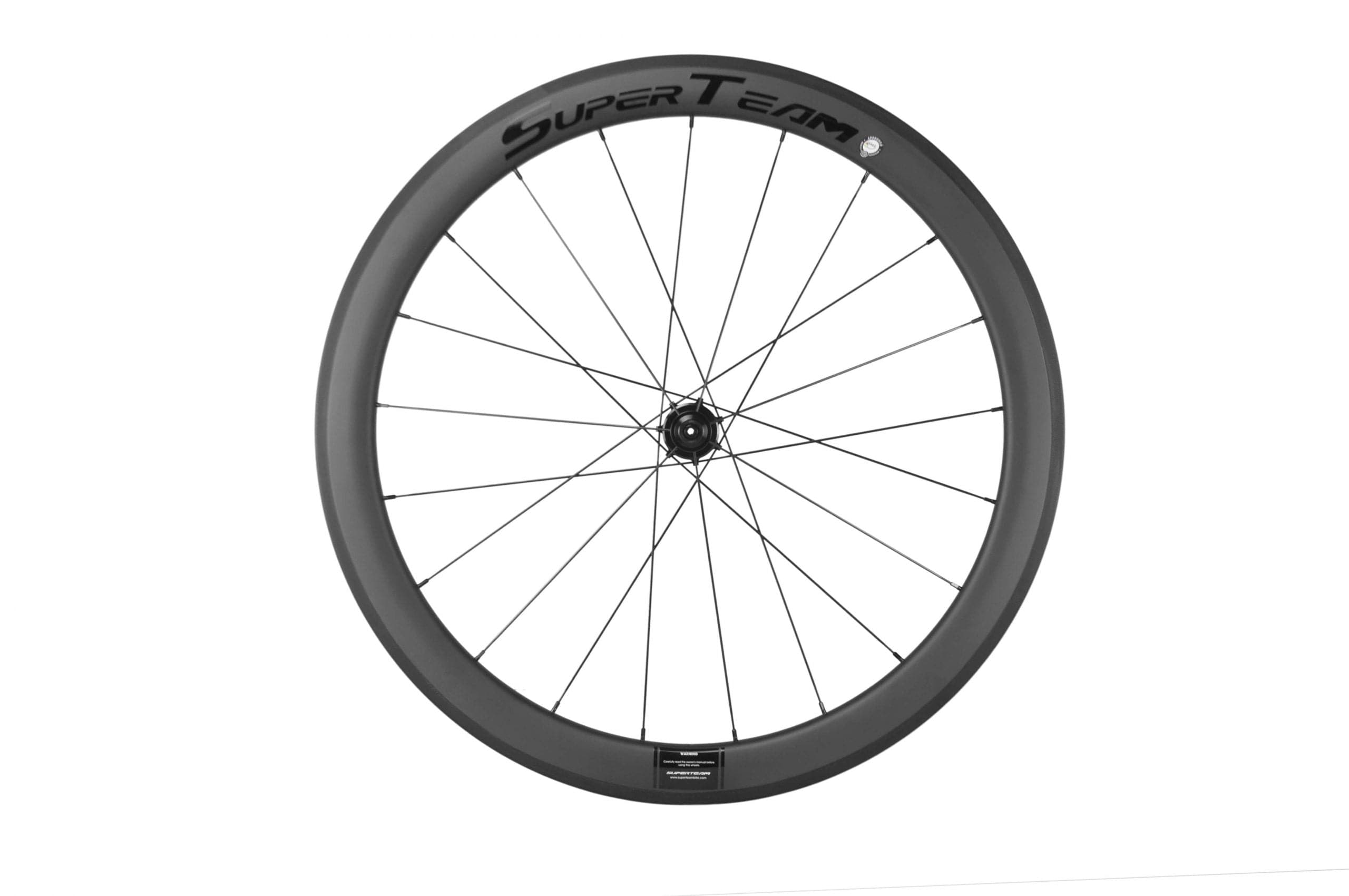 Front Wheels 50mm Carbon Wheelset Rim Brake Without Decals Customized