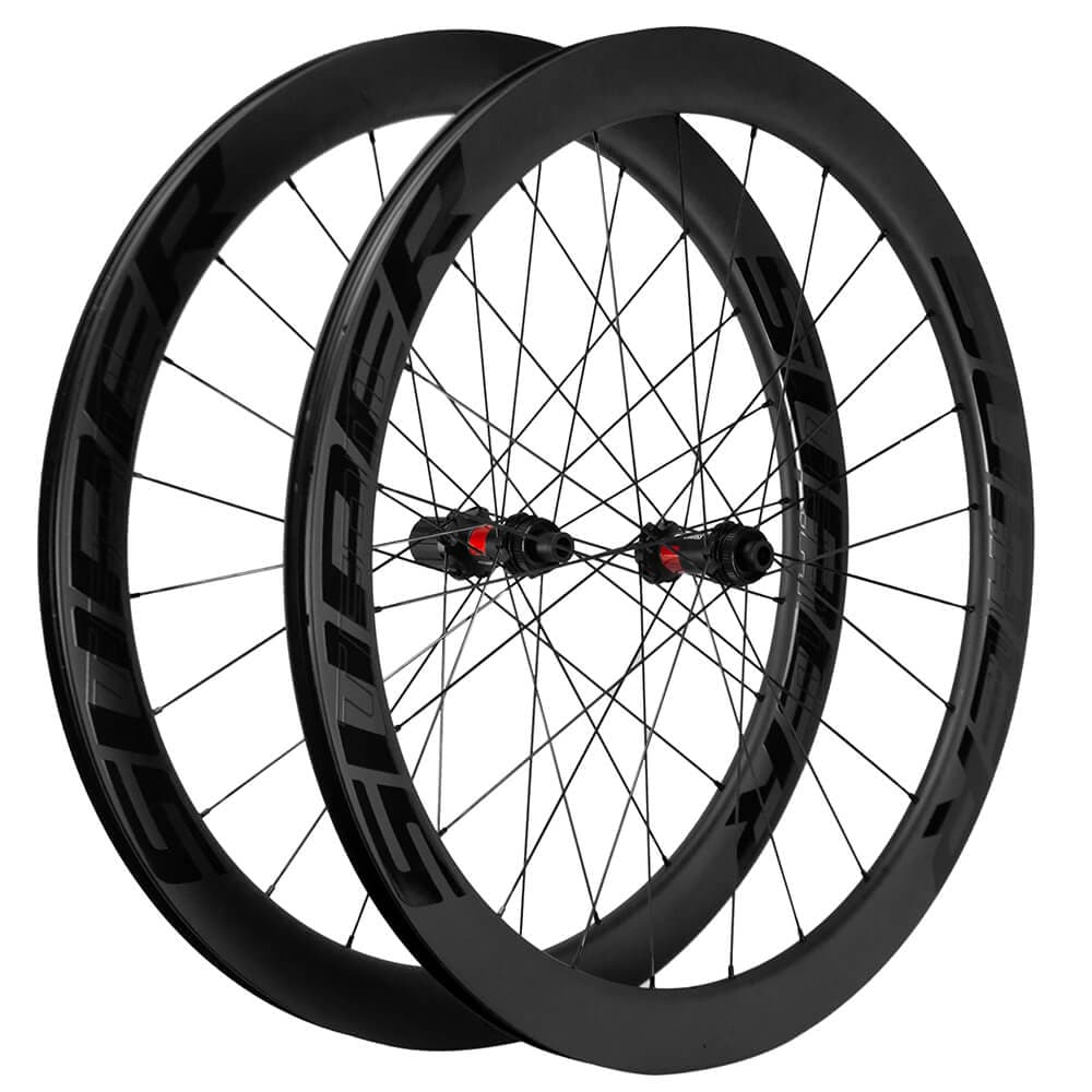 Superteamクラシックシリーズ50mm深さカーボンホイールセットRIM BRAKE